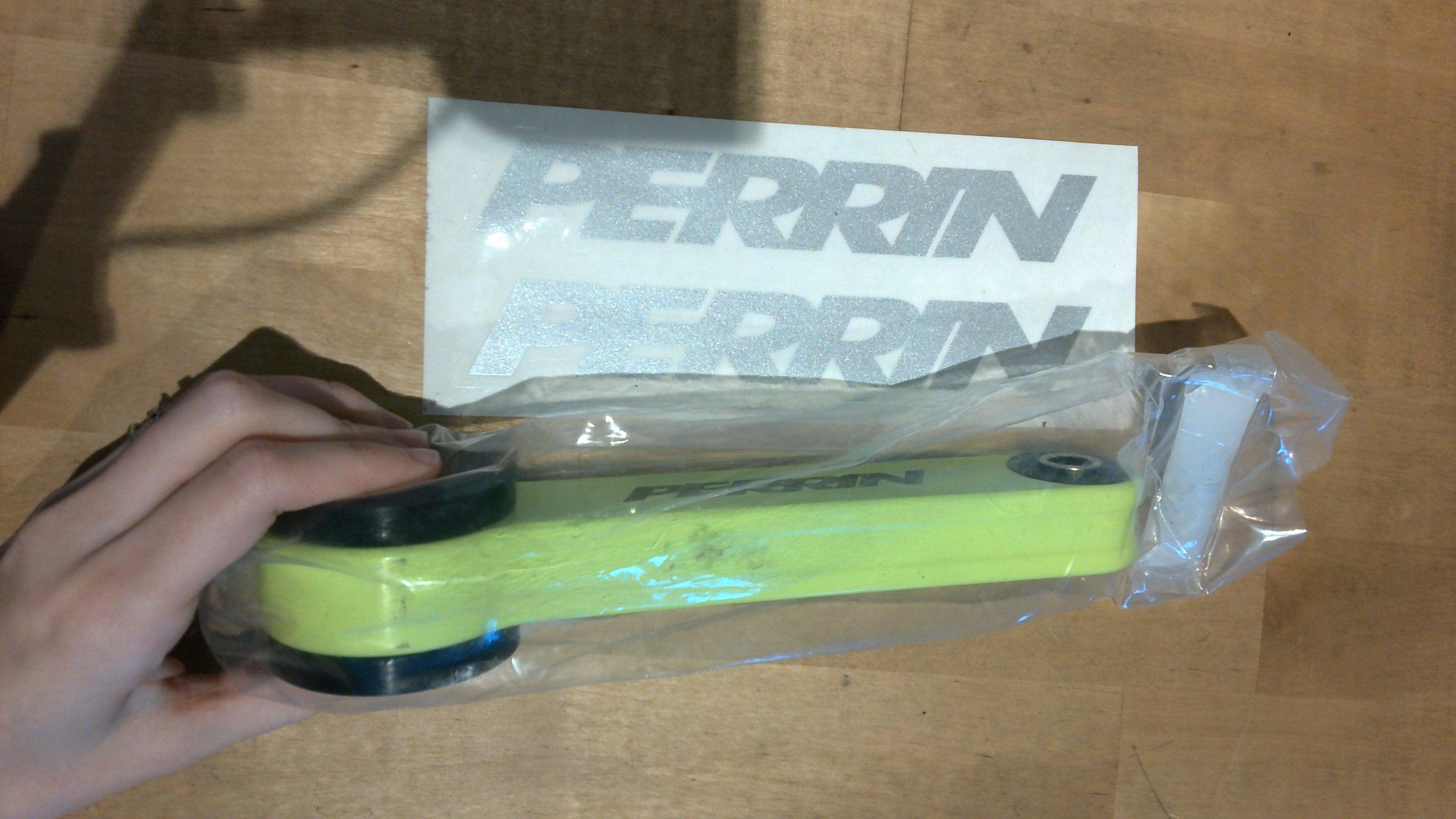 [OPEN BOX] Perrin Pitch Stop Mount Neon Yellow WRX 2002-2026 / STI 2004-2021 / Impreza 2002-2014 | PSP-DRV-101NY