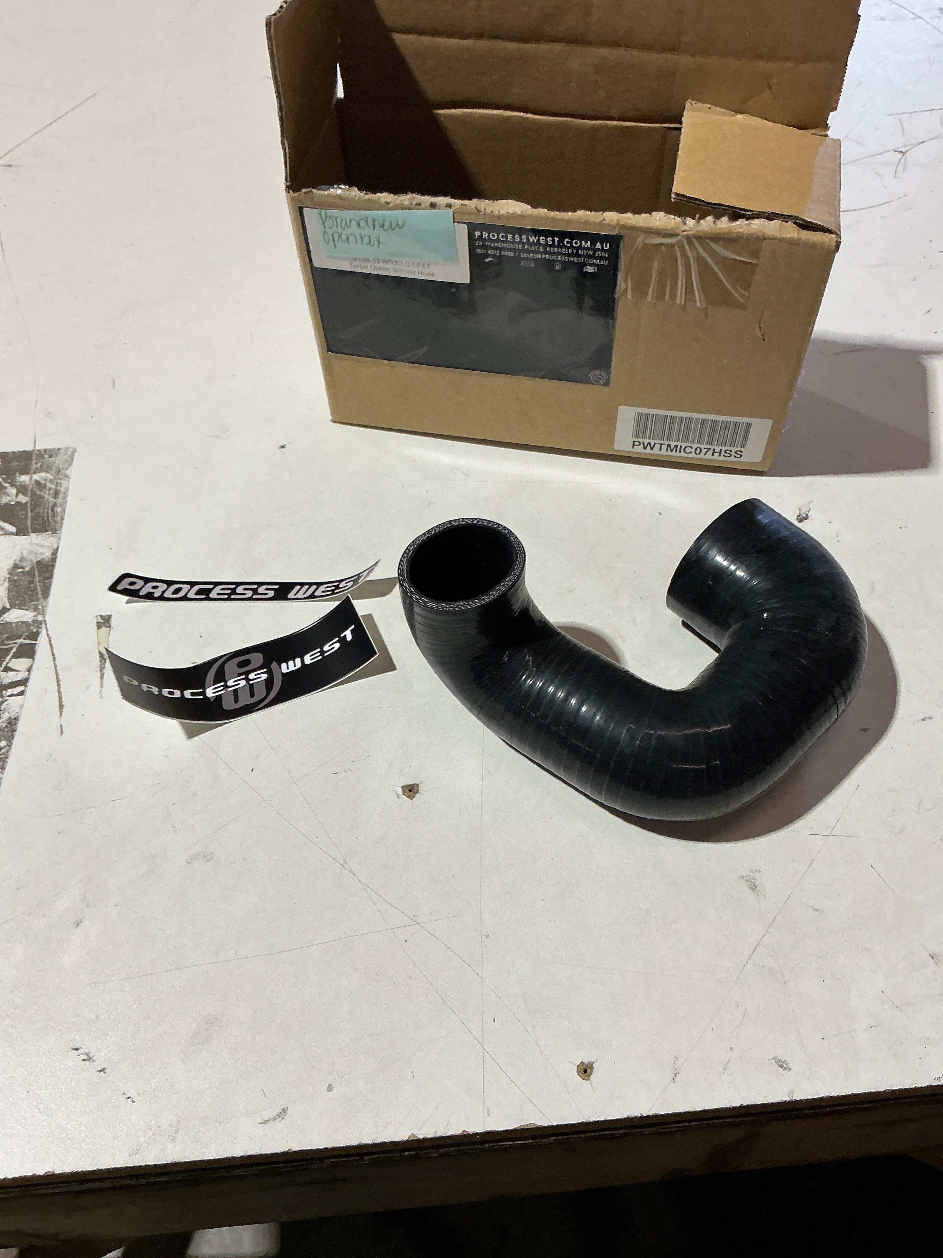 [OPEN BOX] Process West Turbo Outlet Hose Subaru WRX 2008-2014 / Legacy GT 2005-2009 | PWTMIC07HSS