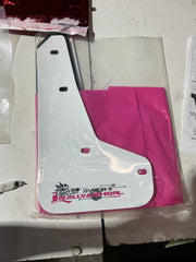 [OPEN BOX] Rally Armor Mud Flap White w/ Pink Logo Ford Focus ST 2013-2018 / RS 2016-2018 | MF27-UR-WH/BCPK - Default Title