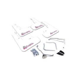 [OPEN BOX] Rally Armor Mud Flap White w/ Pink Logo Ford Focus ST 2013-2018 / RS 2016-2018 | MF27-UR-WH/BCPK - Default Title