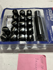 [OPEN BOX] Rays M12x1.25 Black Lug Nuts | W1712125B - Default Title