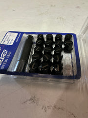 [OPEN BOX] Rays M12x1.25 Black Lug Nuts | W1712125B - Default Title