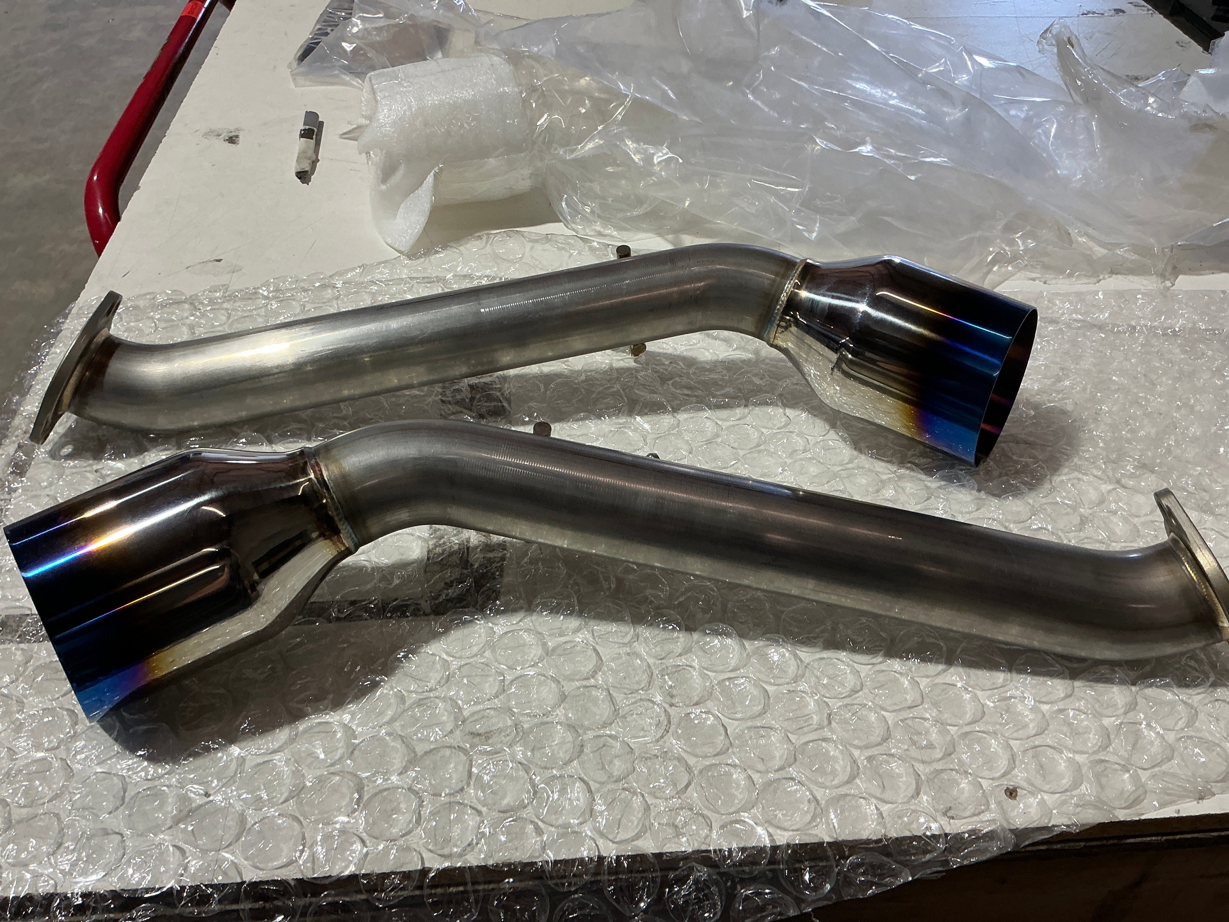 [OPEN BOX] Remark Axleback Exhaust w/Burnt Stainless Single Wall Tip Infiniti Q60 17-22 | RO-TTQ6-S - Default Title