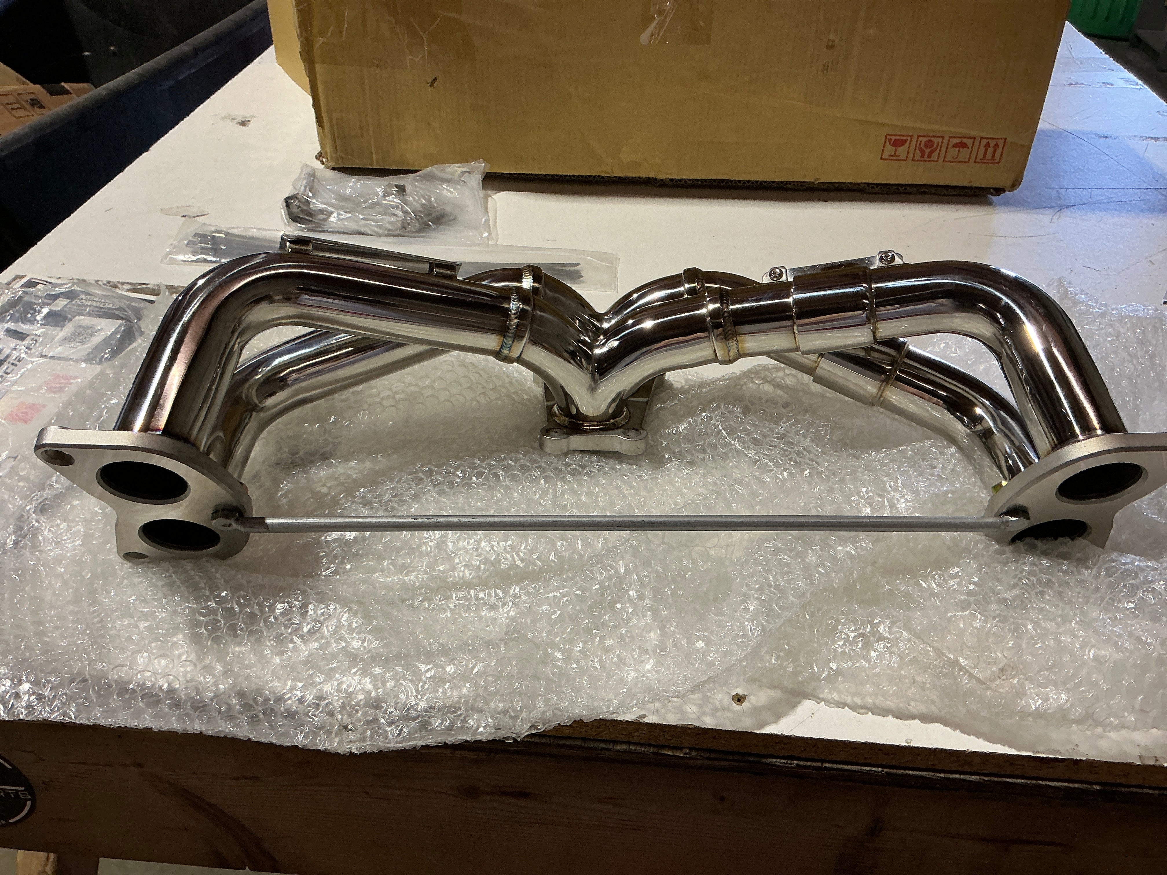 [OPEN BOX] Tomei Equal Length Exhaust Manifold Subaru WRX FA20DIT 2015-2021 | TB6010-SB04B - Default Title