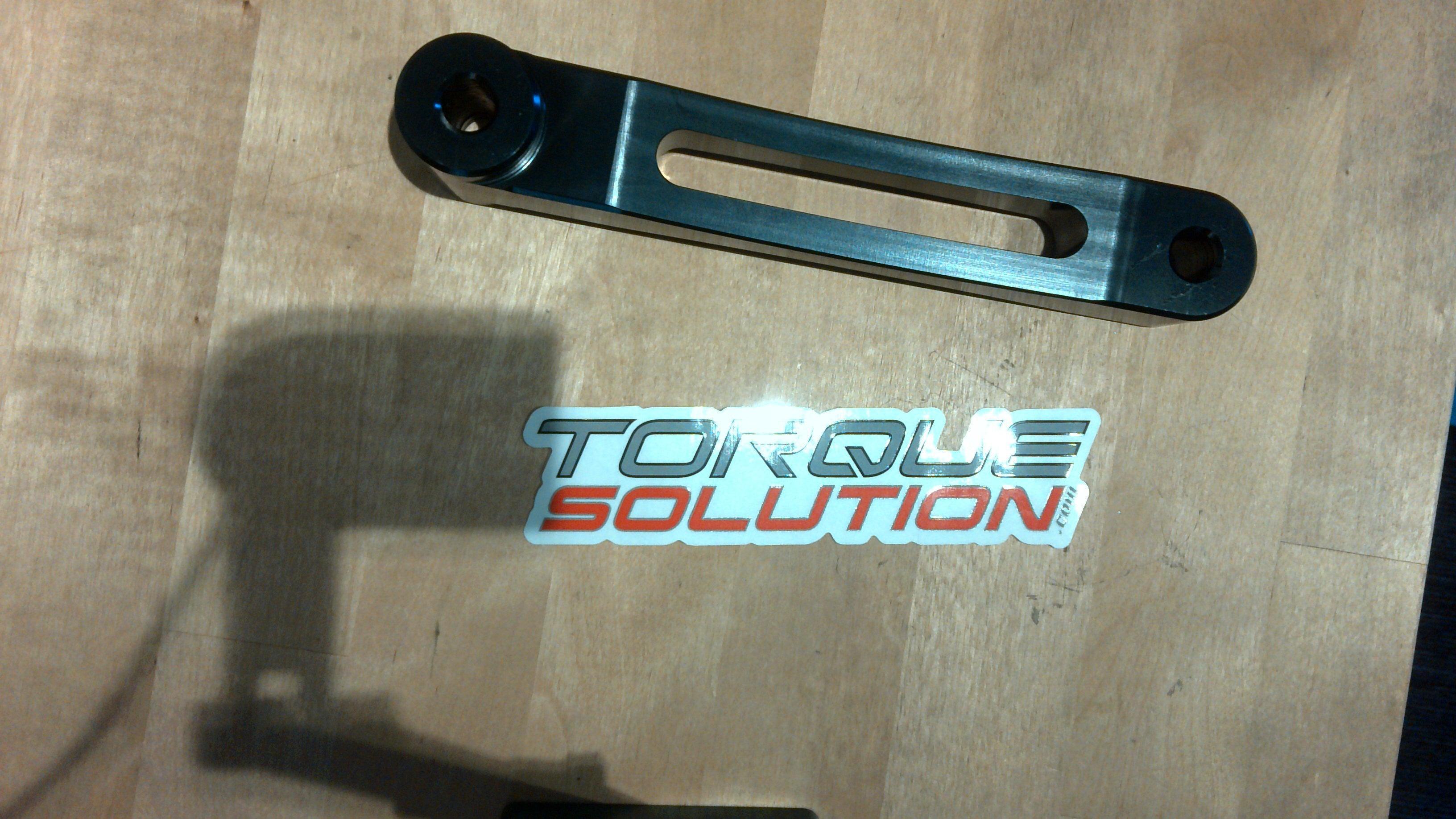 [OPEN BOX] Torque Solution Solid Billet Pitch Stop Tranny Mount (Black): Subaru (TS-SU-011SB) - Default Title