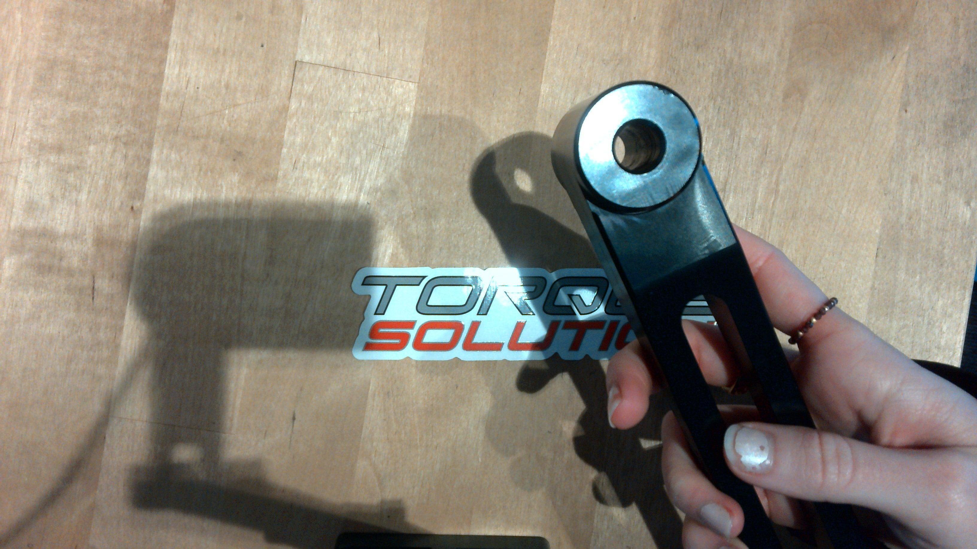 [OPEN BOX] Torque Solution Solid Billet Pitch Stop Tranny Mount (Black): Subaru (TS-SU-011SB) - Default Title