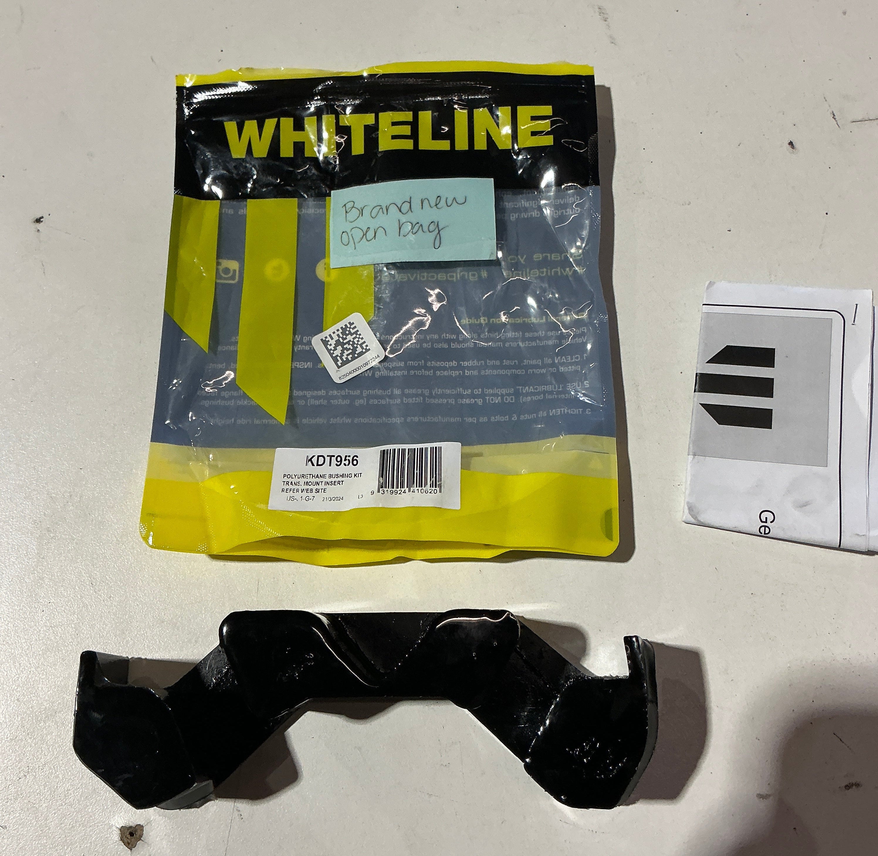 [OPEN BOX] Whiteline Transmission Mount Insert MT Subaru WRX 2002-2021 / Forester XT 2004-2008 | KDT956