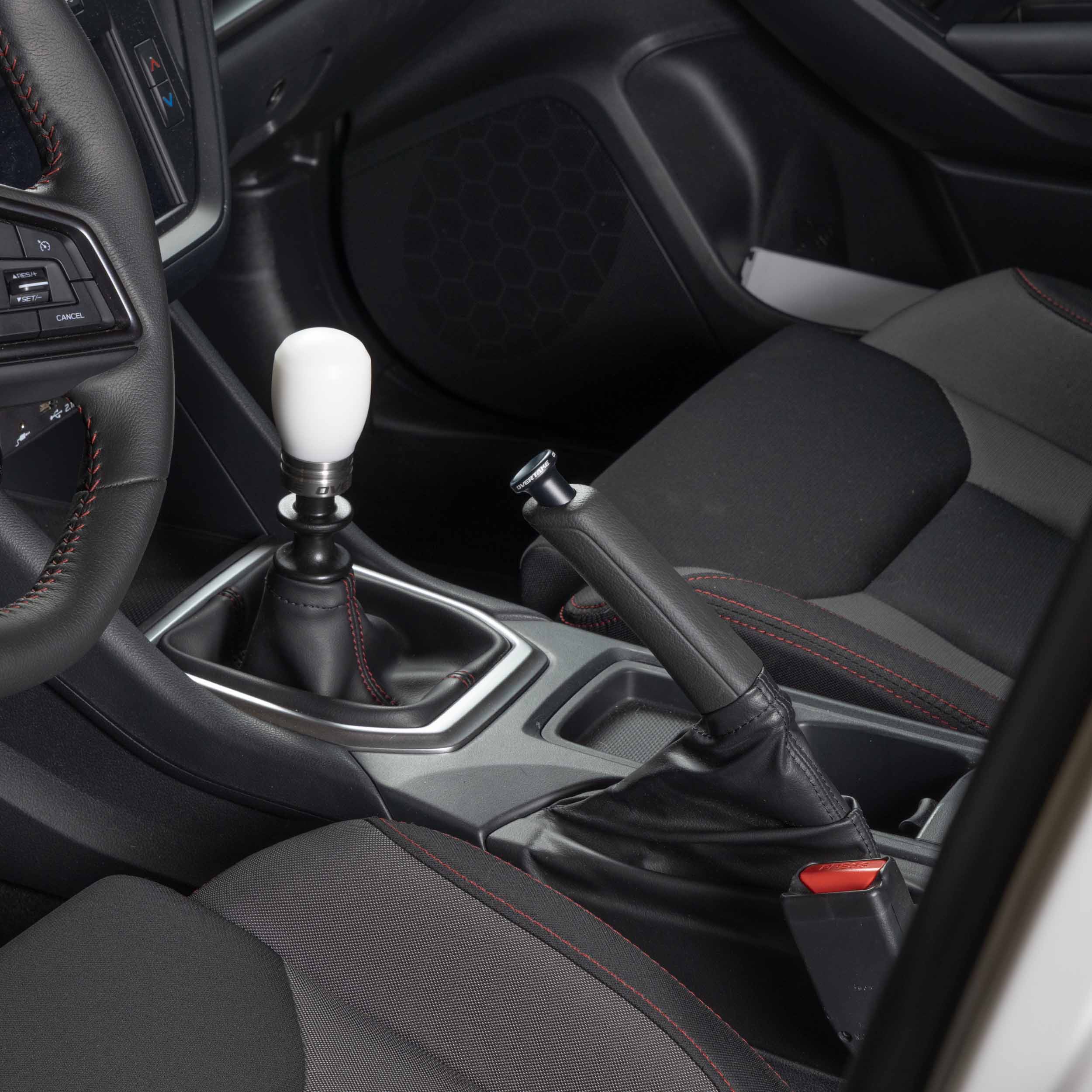 OVERTAKE E-Brake Drift Button - Black - Subaru 2005-2026 WRX / 2005-2021 STI / 2013-2027 BRZ/86 | A10750BLK