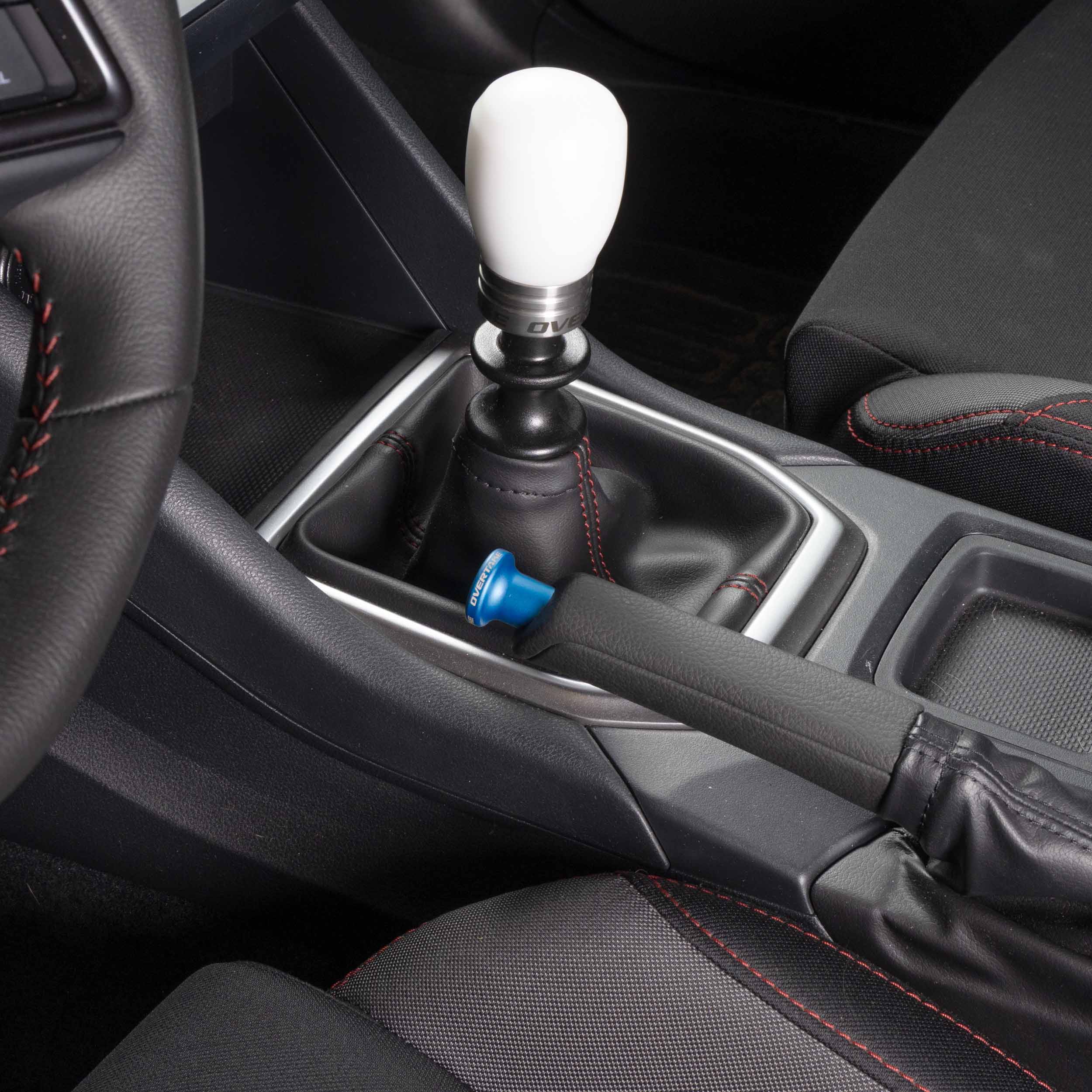 OVERTAKE E-Brake Drift Button - Blue - Subaru 2005-2026 WRX / 2005-2021 STI / 2013-2027 BRZ/86 | A10750BLU