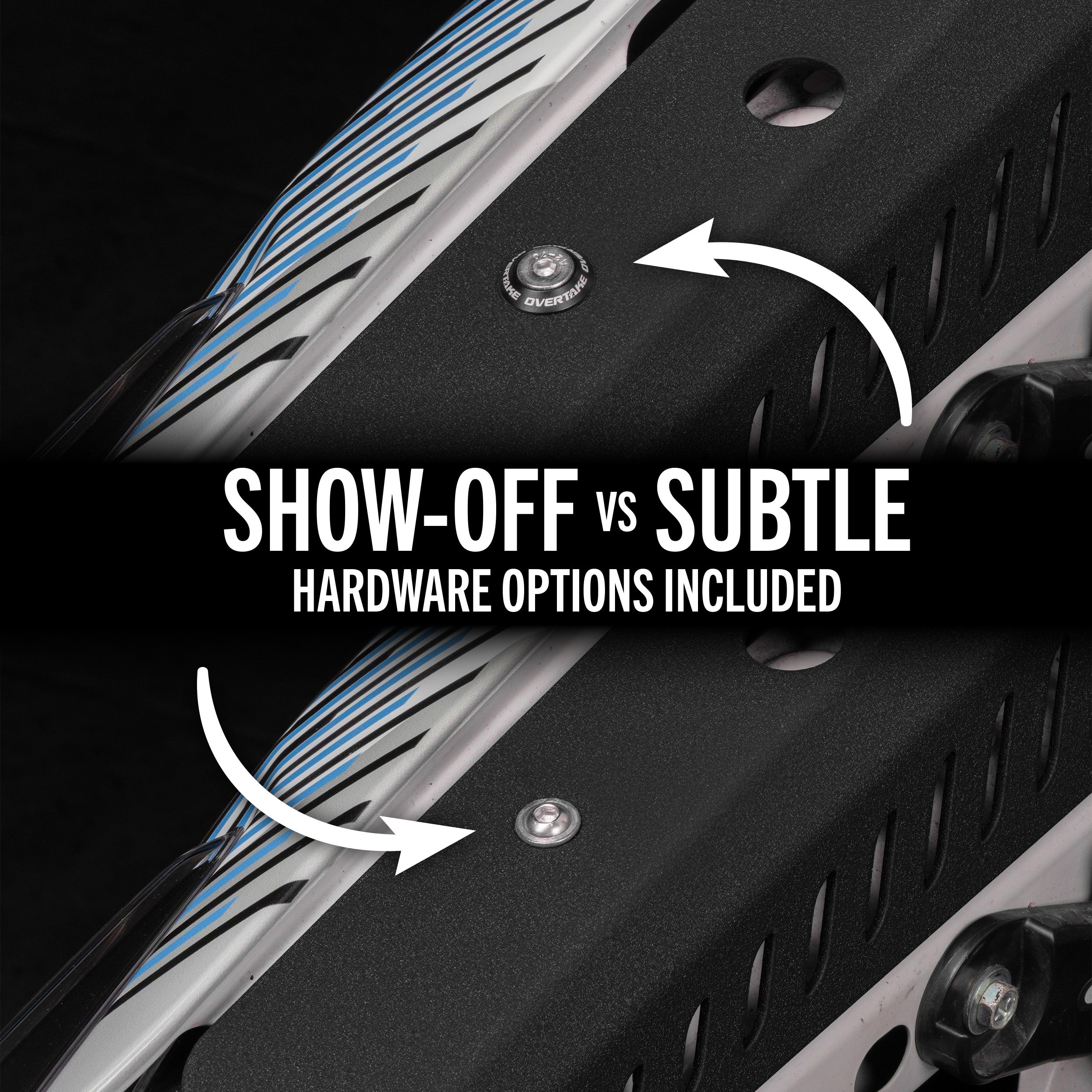 OVERTAKE Fender Shrouds - Black - Subaru 2022-2027 WRX | A11135BLK
