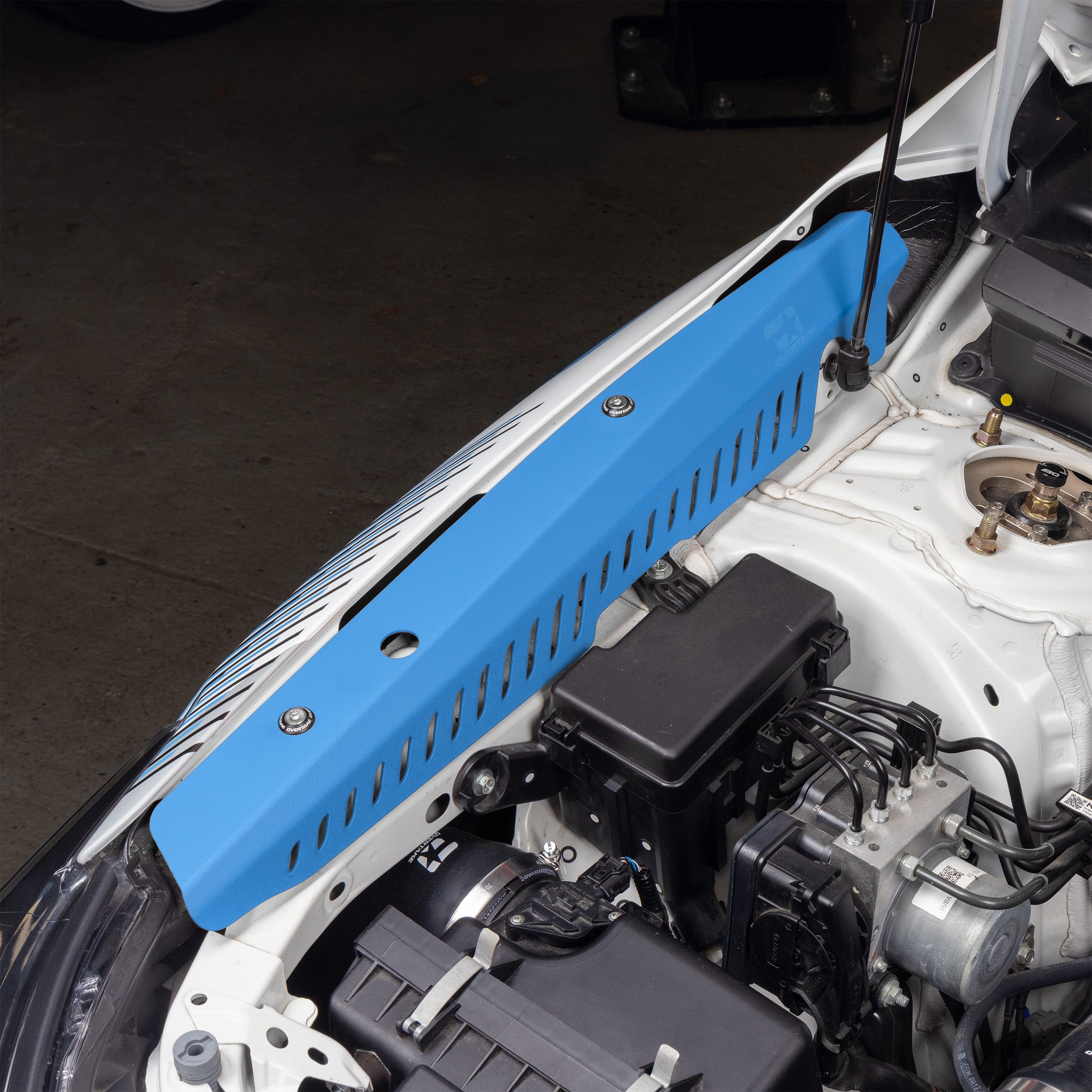 OVERTAKE Fender Shrouds - OVERTAKE Blue - Subaru 2022-2027 WRX | A11135BLU