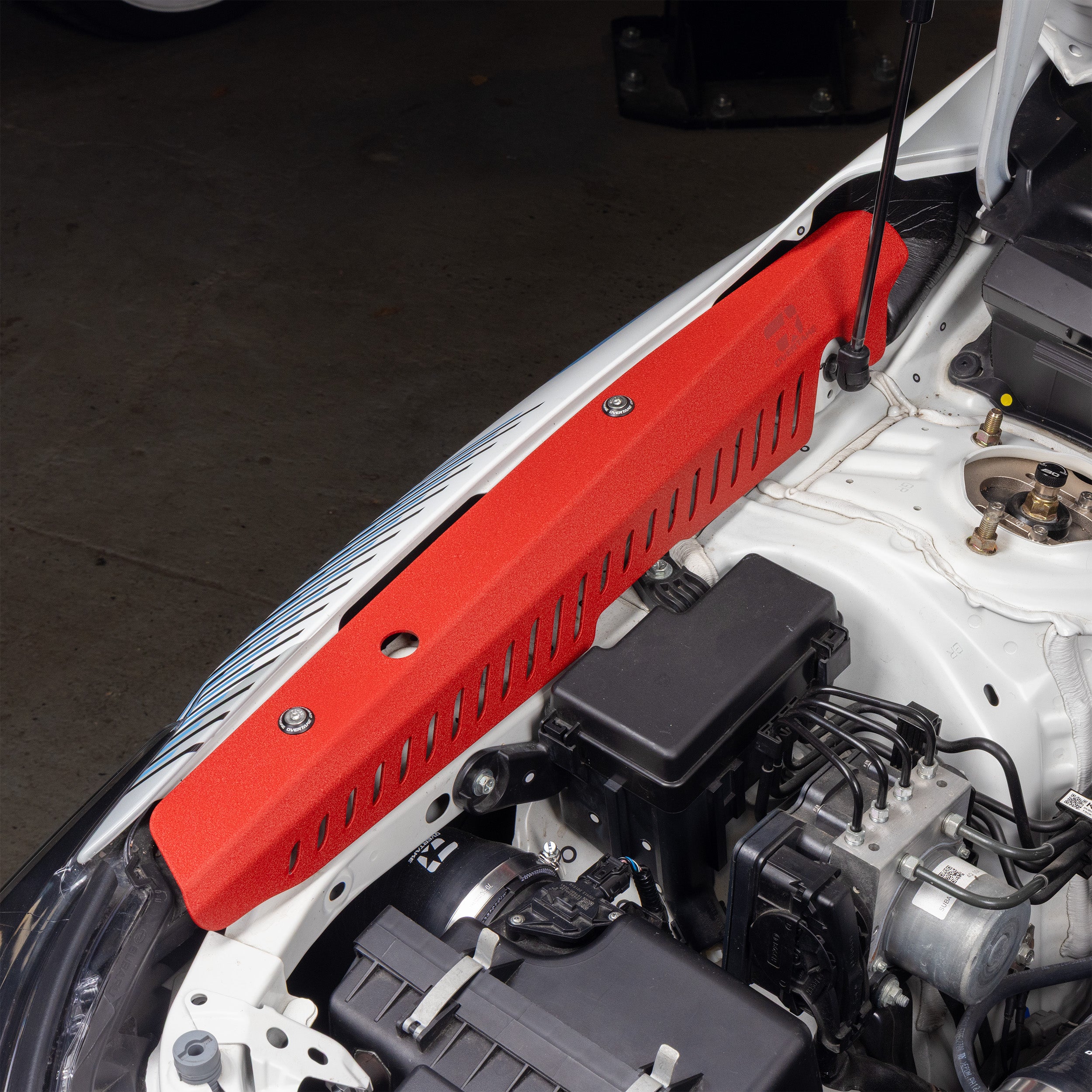 OVERTAKE Fender Shrouds - Red - Subaru 2022-2027 WRX | A11135RED