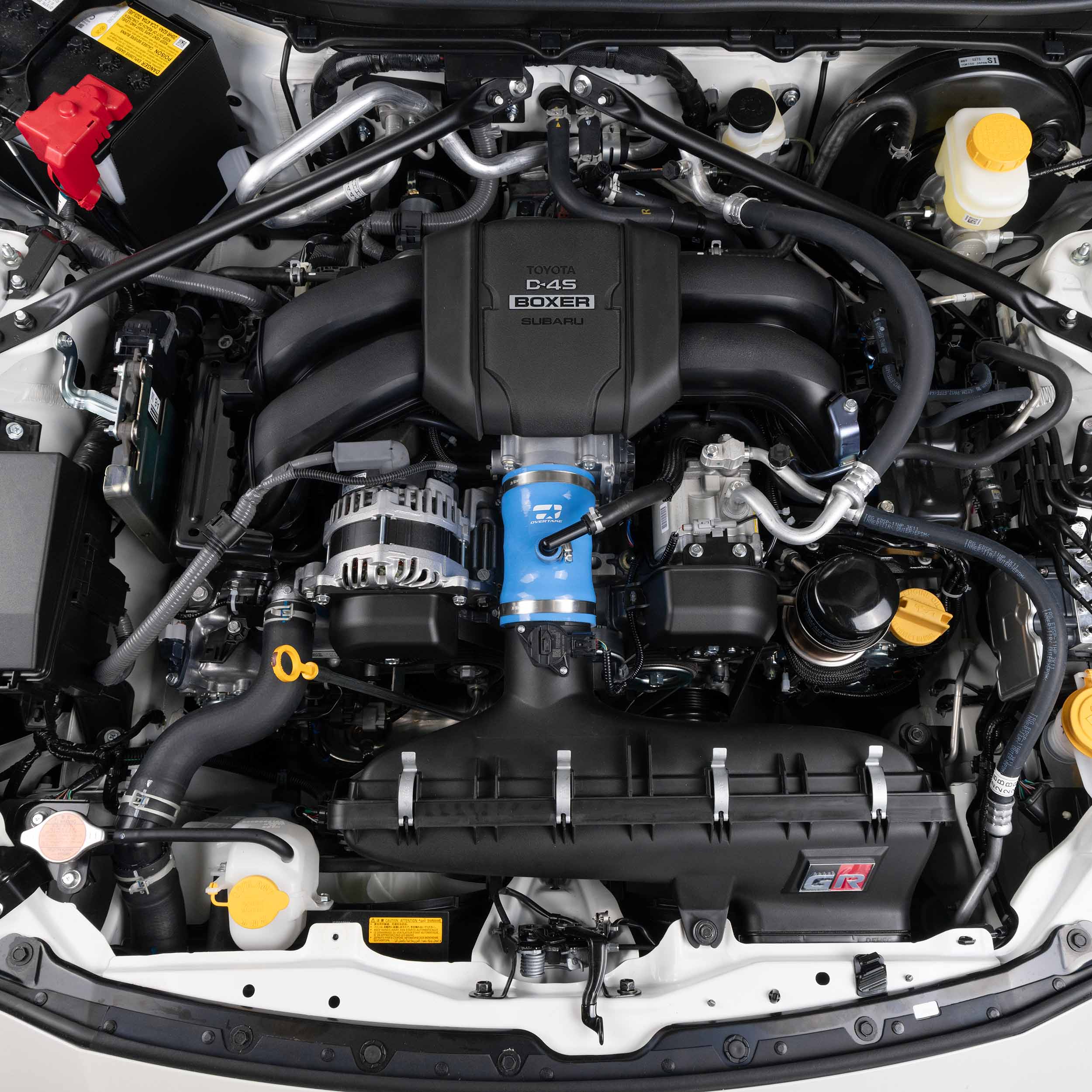 OVERTAKE GR Performance Intake Post MAF Hose Kit Blue Subaru BRZ / Toyota GR86 2022-2027 | A10994BLU