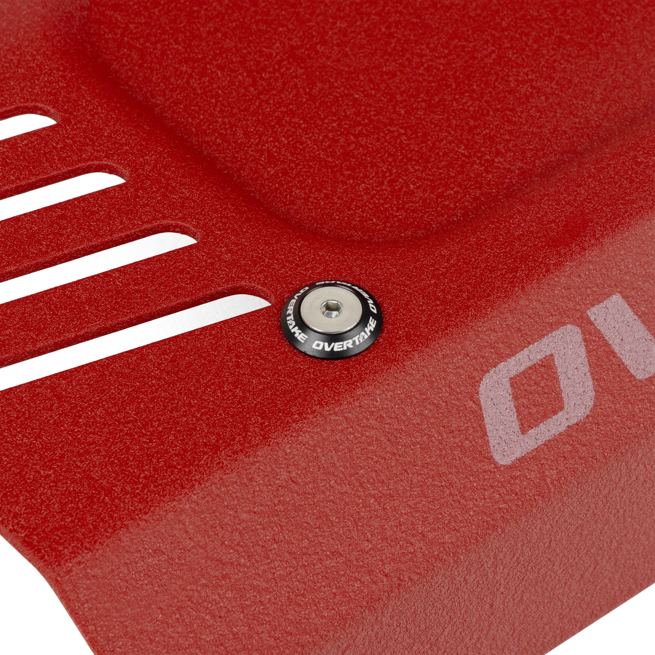 OVERTAKE Pulley Cover - Red - Subaru 2022-2027 WRX | A11137RED