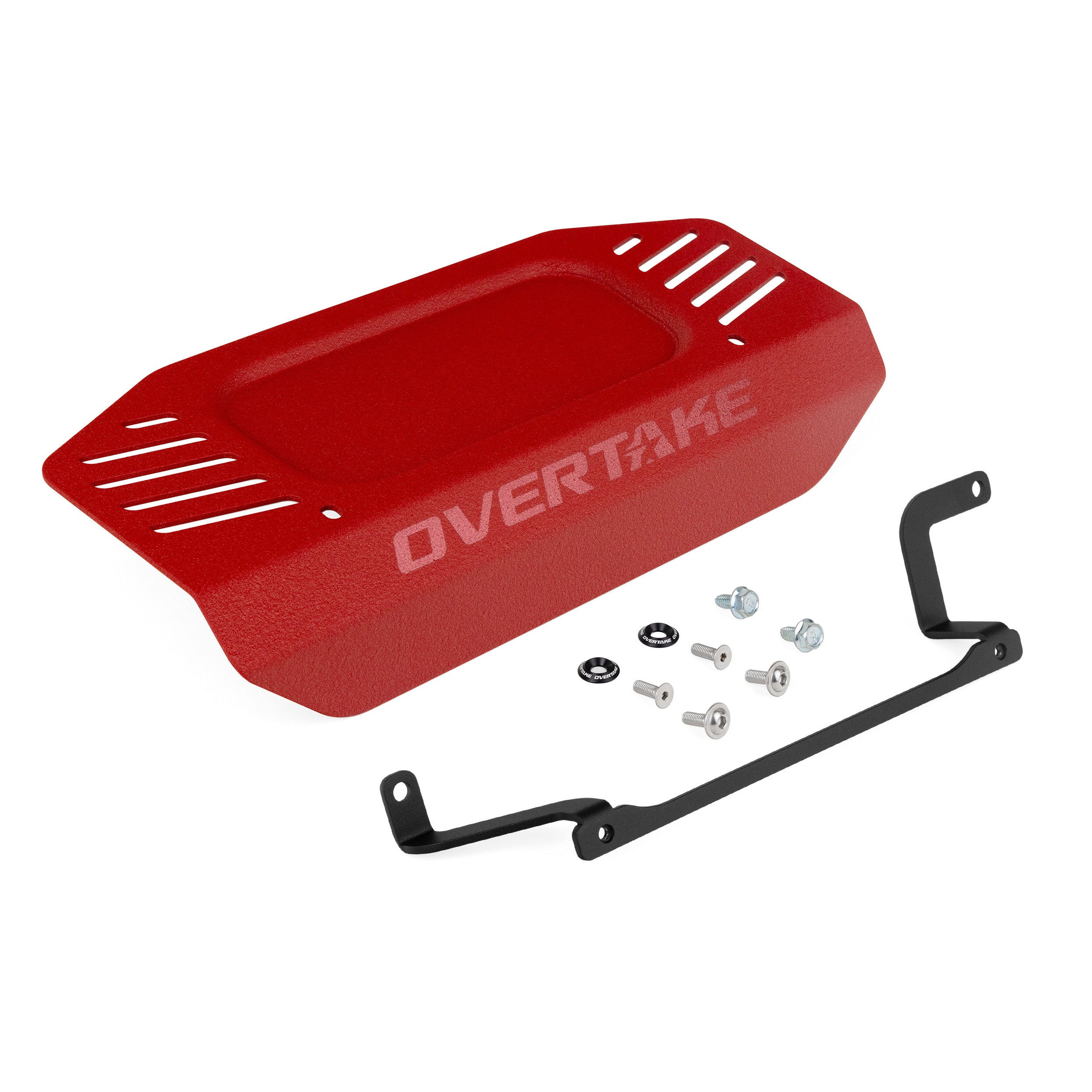 OVERTAKE Pulley Cover - Red - Subaru 2022-2027 WRX | A11137RED
