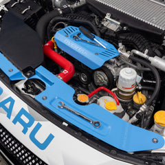 OVERTAKE Radiator Shroud - OVERTAKE Blue - Subaru 2022-2027 WRX | A11136BLU