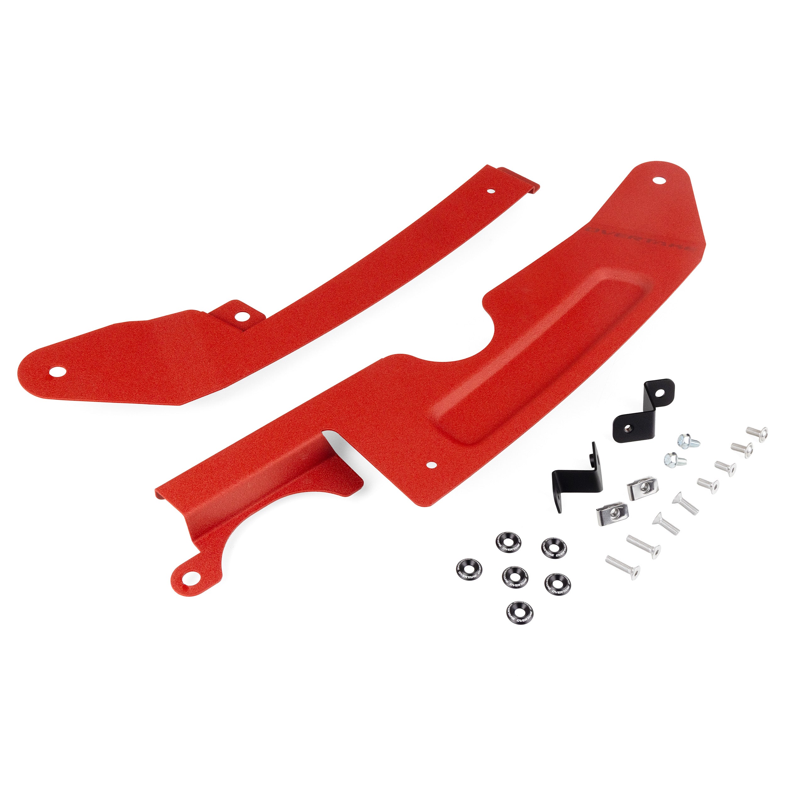 OVERTAKE Radiator Shroud - Red - Subaru 2022-2027 WRX | A11136RED