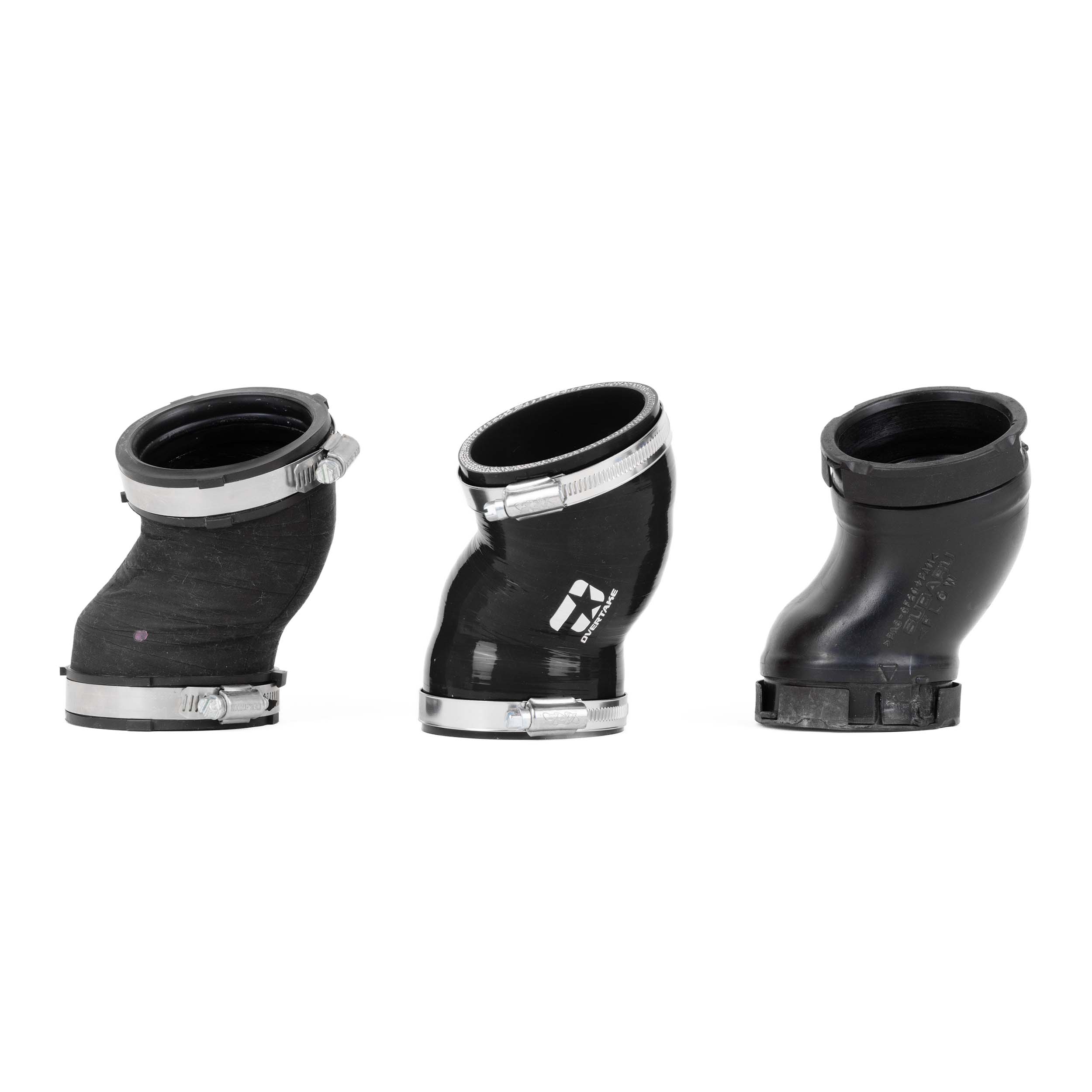 OVERTAKE TMIC Throttle Body Coupler Black Subaru WRX 08-21 / Forester XT 09-18 / Legacy GT 05-12 / Outback XT 05-09 | A10862BLK