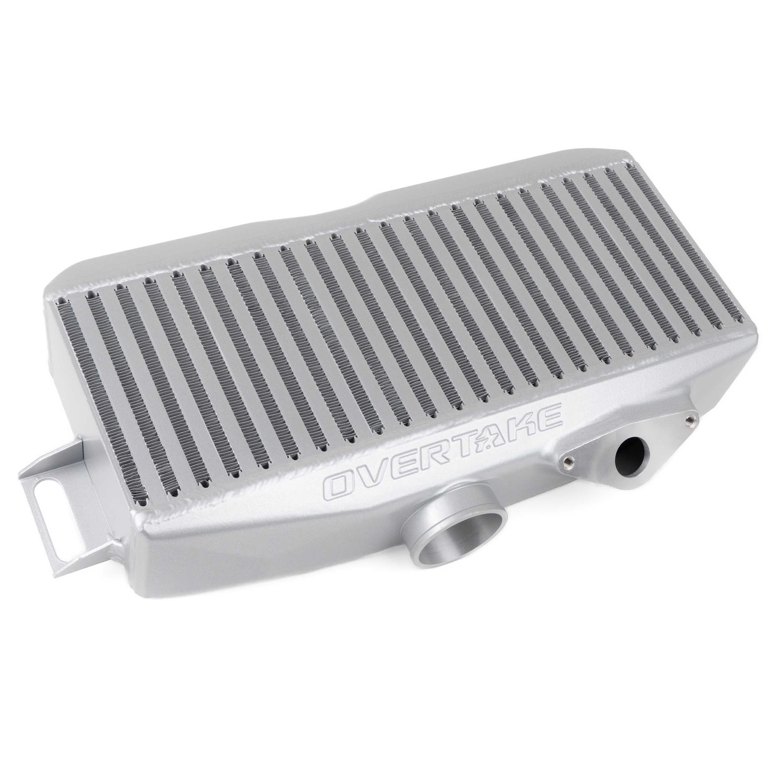 OVERTAKE Top Mount Intercooler Black Subaru 2002-2007 WRX / 2004-2021 STI / 2004-2008 Forester XT | A10382SLV