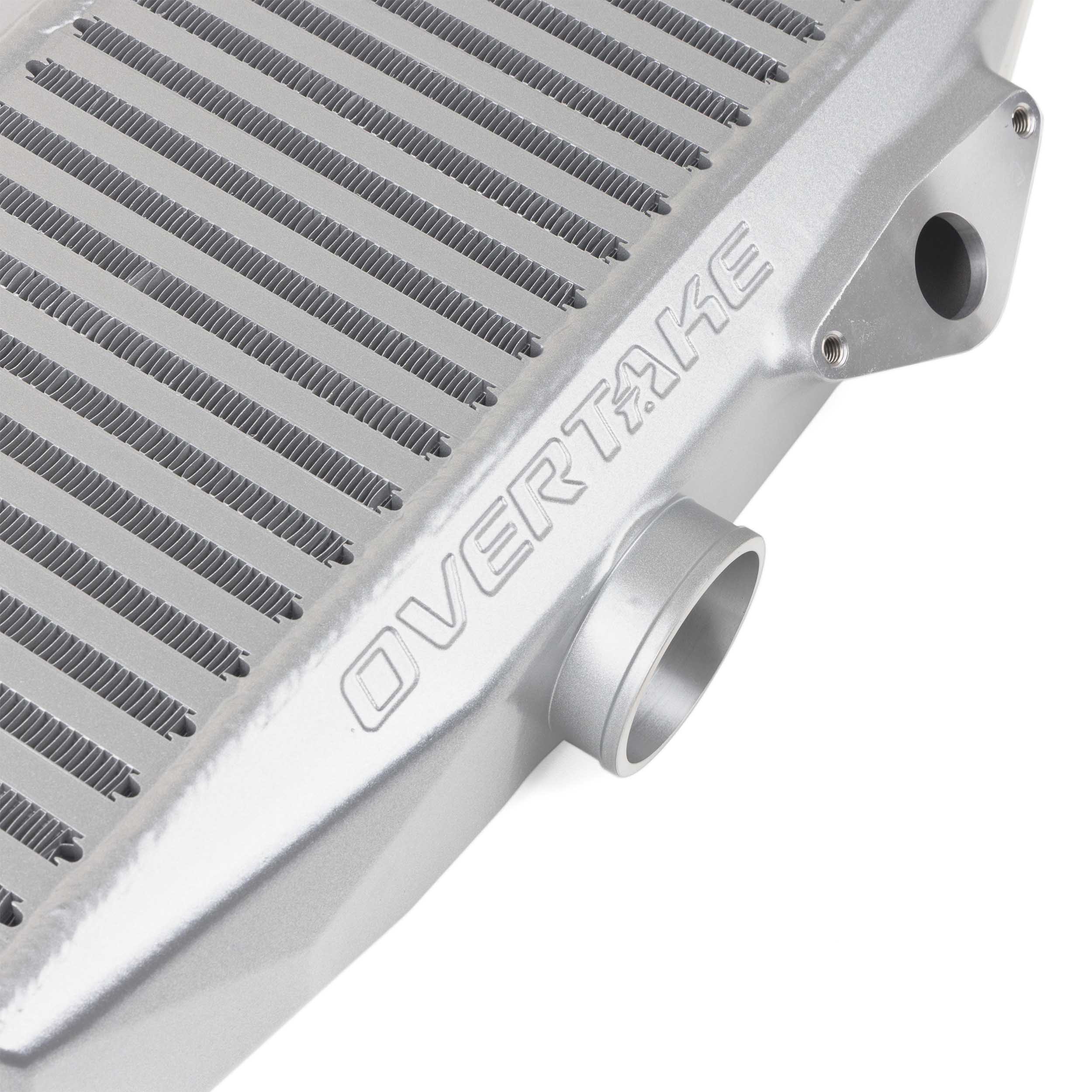 OVERTAKE Top Mount Intercooler Black Subaru 2002-2007 WRX / 2004-2021 STI / 2004-2008 Forester XT | A10382SLV