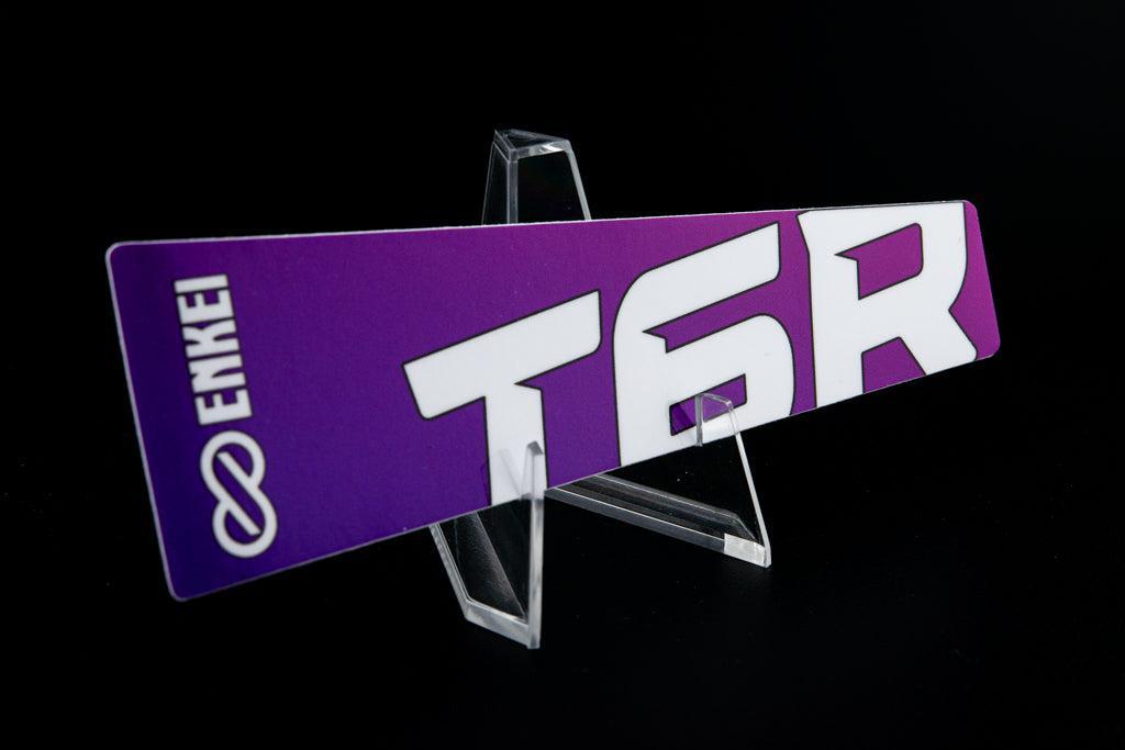 Overnight Crew Enkei T6R Spoke Sticker (4 PCS) - Eggplant