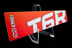 Overnight Crew Enkei T6R Spoke Sticker (4 PCS) - Sunset Orange