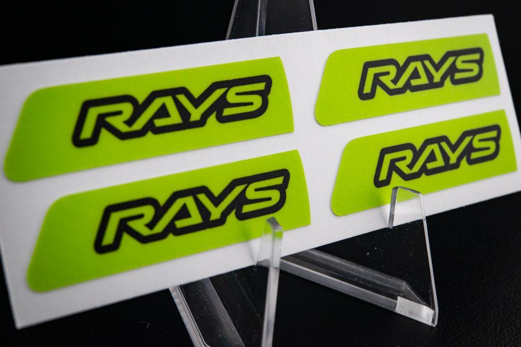 Overnight Crew Gram Lights Center Cap Sticker (4 PCS) - Acid