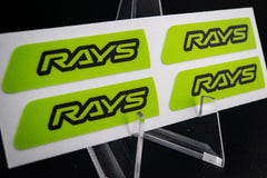 Overnight Crew Gram Lights Center Cap Sticker (4 PCS) - Acid