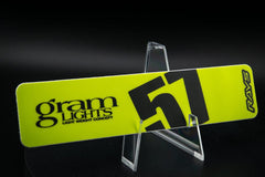 Overnight.Crew Rays Gram Lights 57DR/57CR Spoke Stickers (4 PCS) – Acid