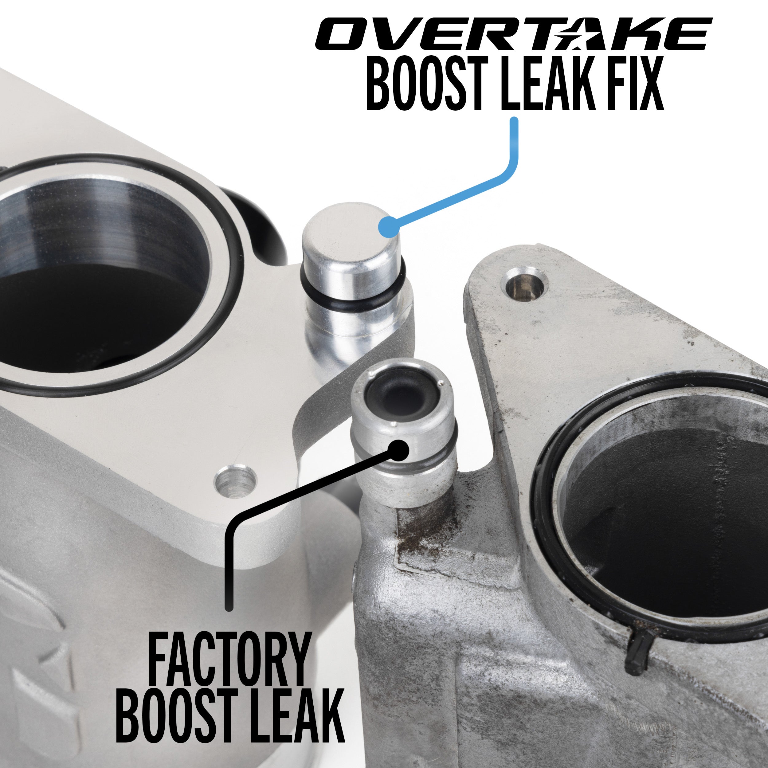 Overtake Aluminum Turbo Inlet Subaru WRX 2022-2026 | A10691