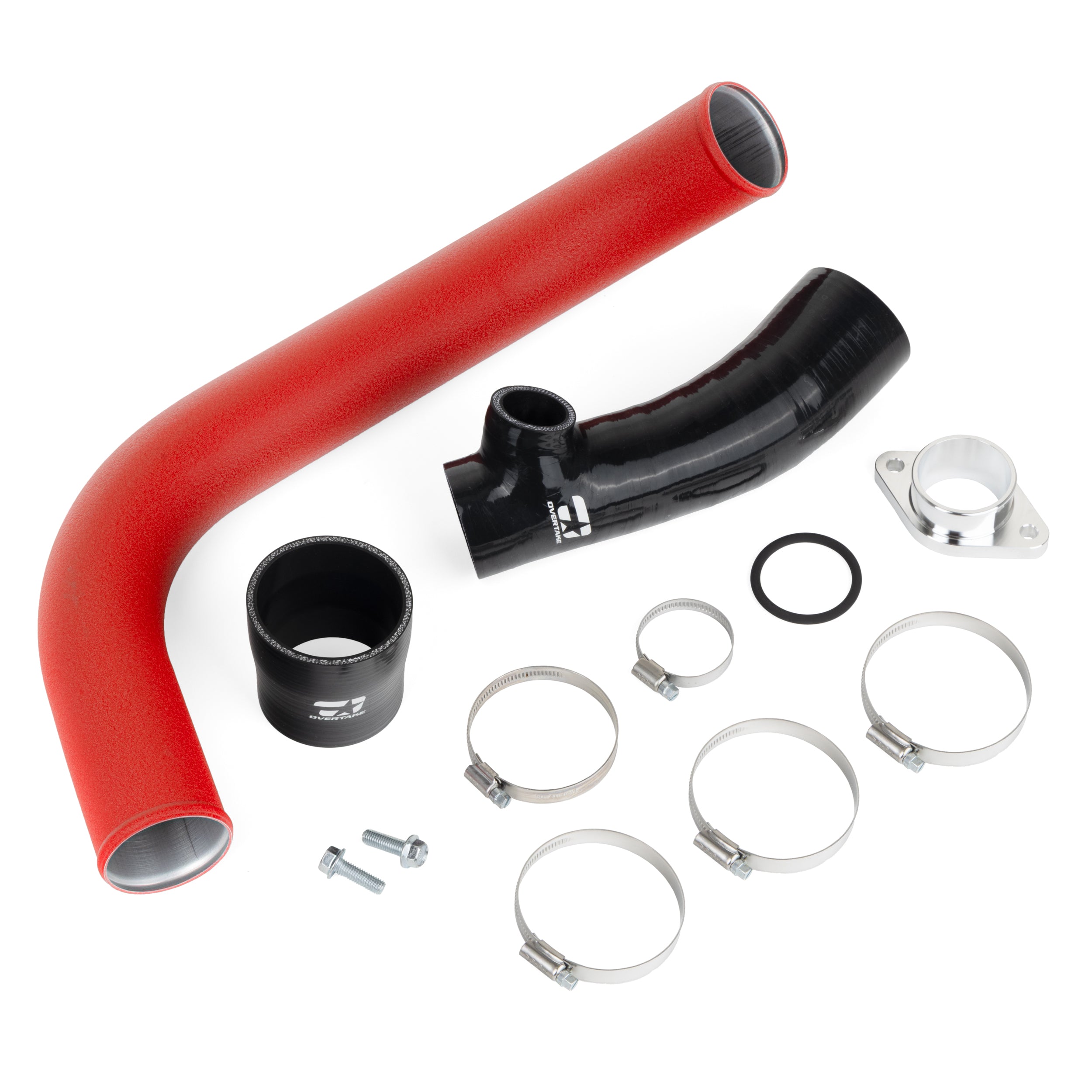 Overtake Charge Pipe Kit Red Subaru WRX 2015-2021 | A10423RED