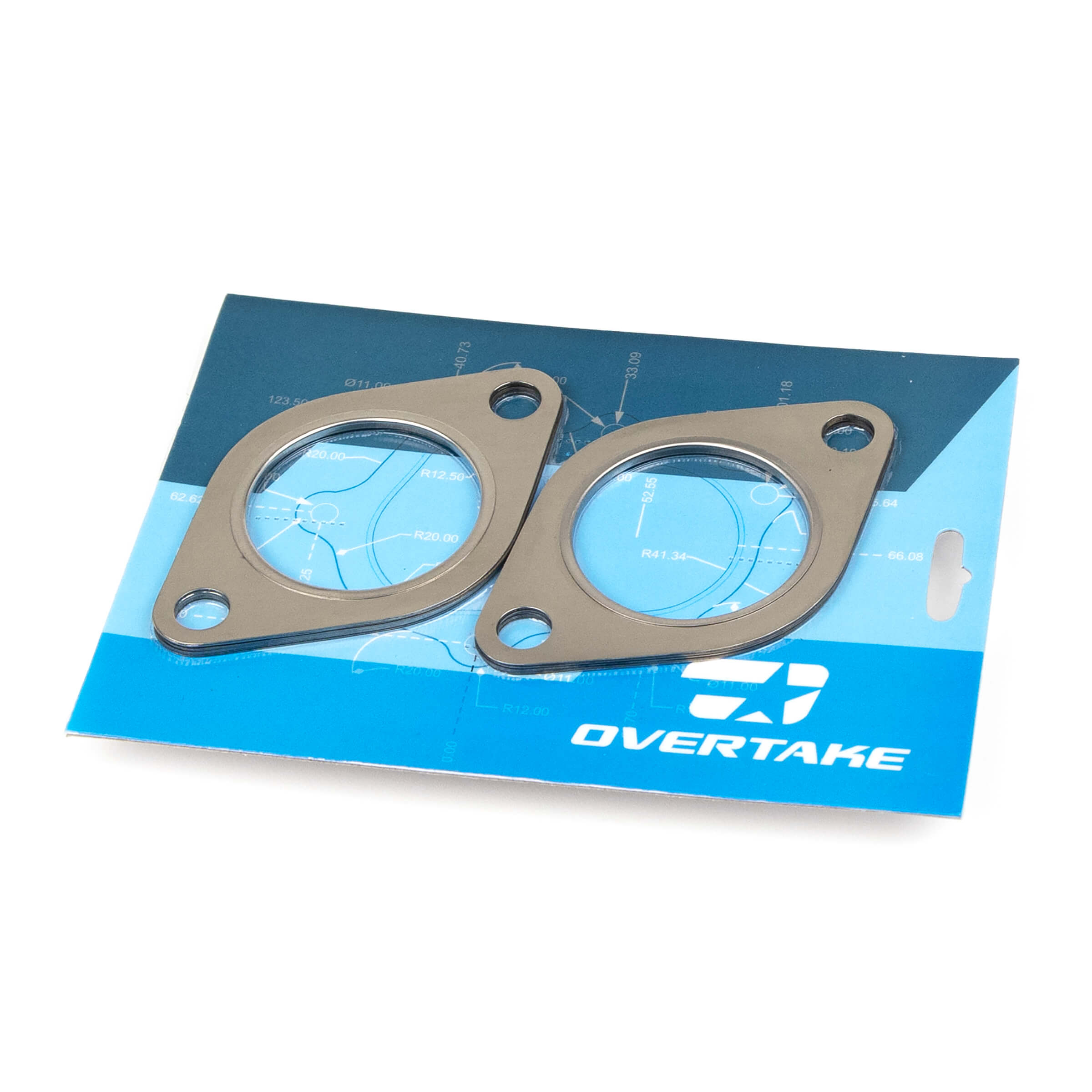 Overtake Exhaust Manifold to Crosspipe Gasket Set 2X Thick Subaru EJ Engine | A10042