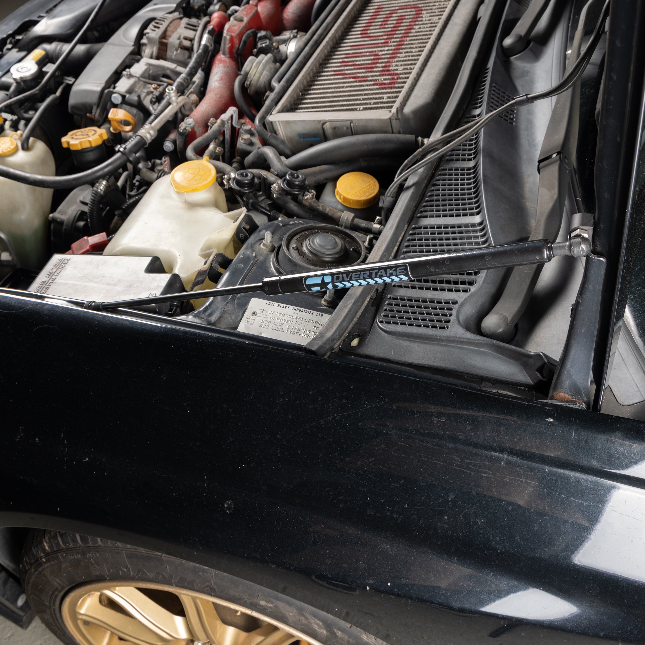 Overtake Hi-Lift Hood Strut Kit Subaru WRX / STI 2002-2007 | A10444