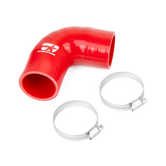 Overtake Intercooler Y-Pipe Hose Red Subaru 2004-2021 STI / 2002-2007 WRX / 2004-2008 Forester XT w/ STI Style TMIC | A10860RED