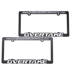 Overtake License Plate Frames | A10278
