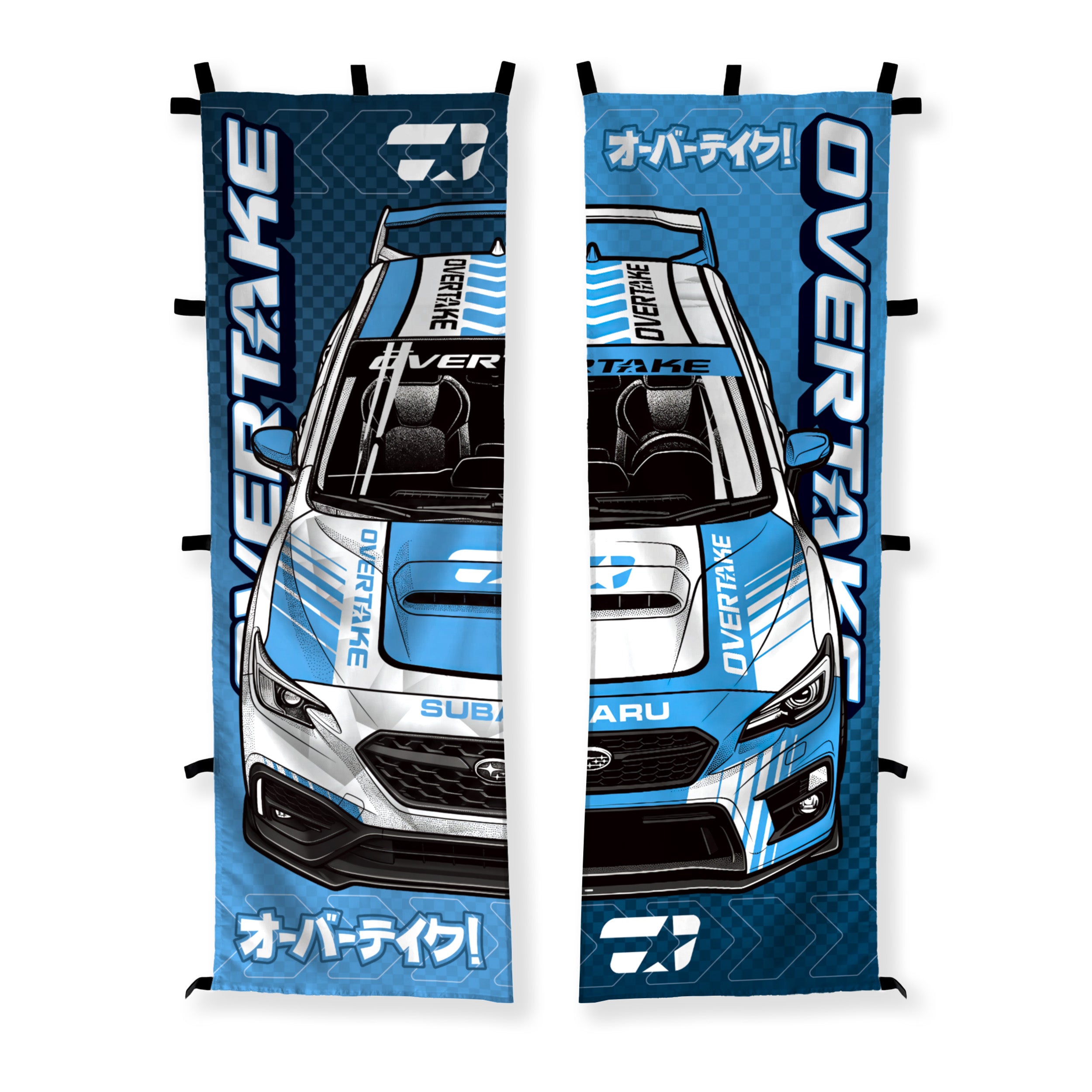 Overtake Nobori Flag - VA/ VB Shop Car | A11123