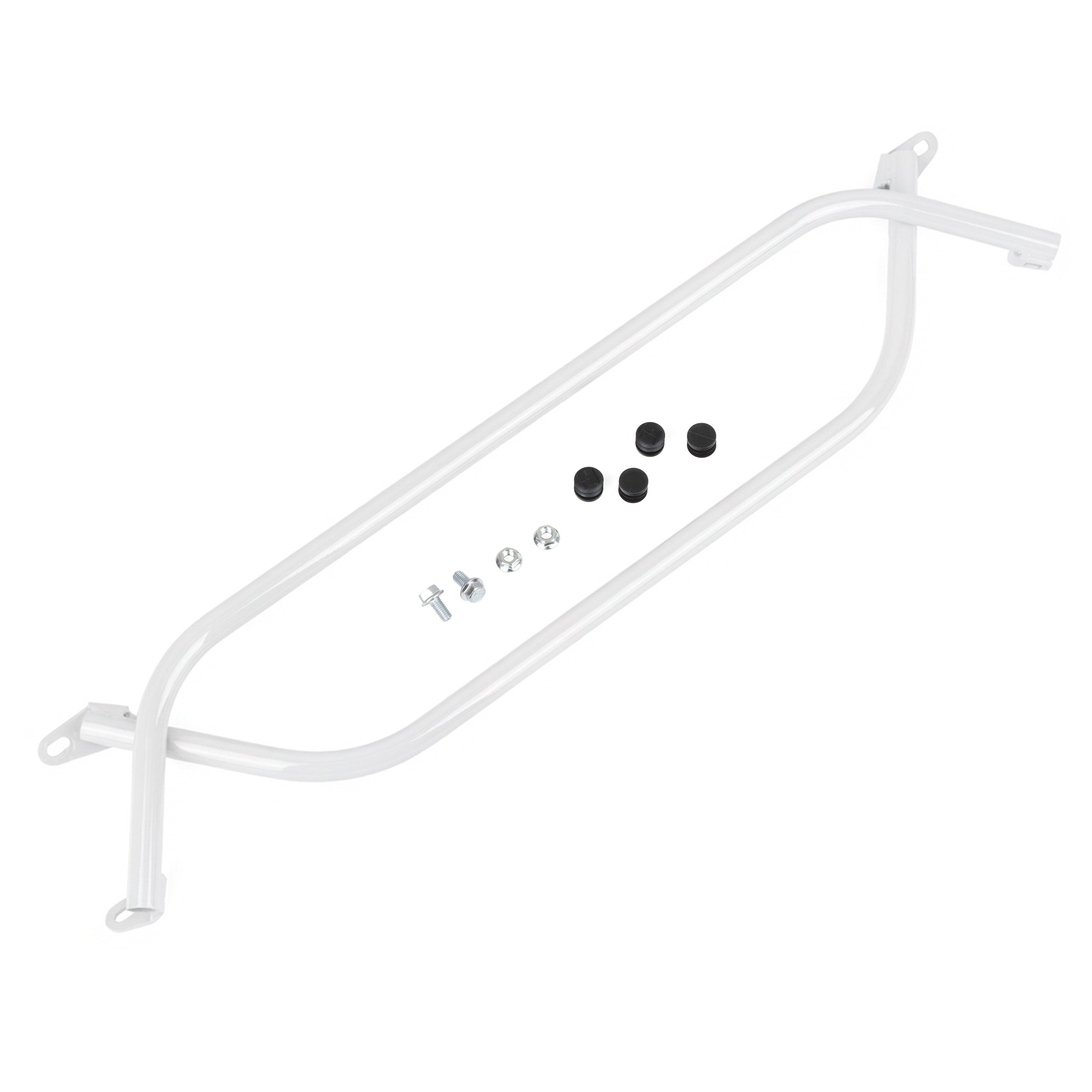 Overtake Radiator Brace White Subaru WRX 2022-2026 | A10887WHT