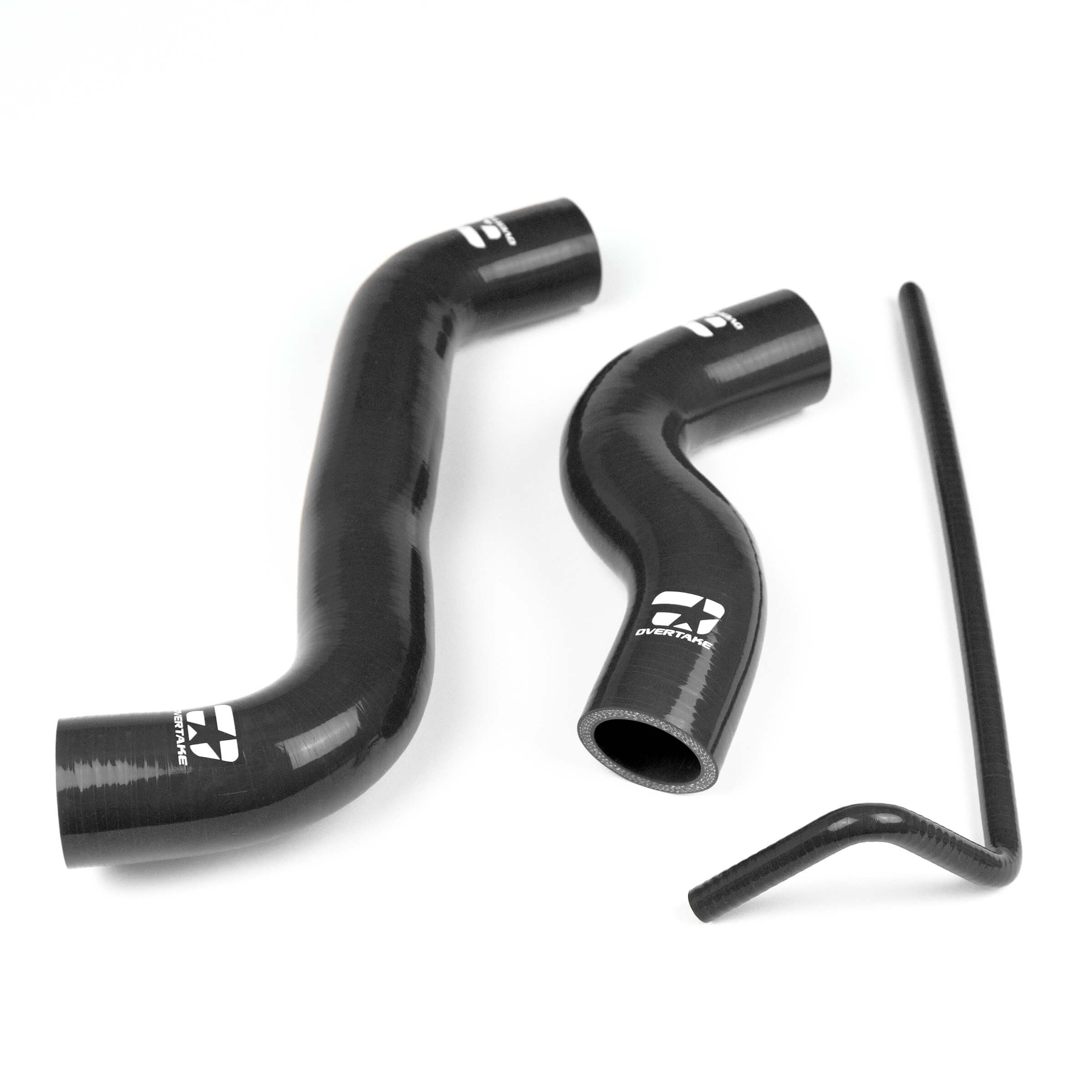 Overtake Radiator Hose Kit Black Subaru WRX 15-21 / Forester XT 14-18 | A10129BLK