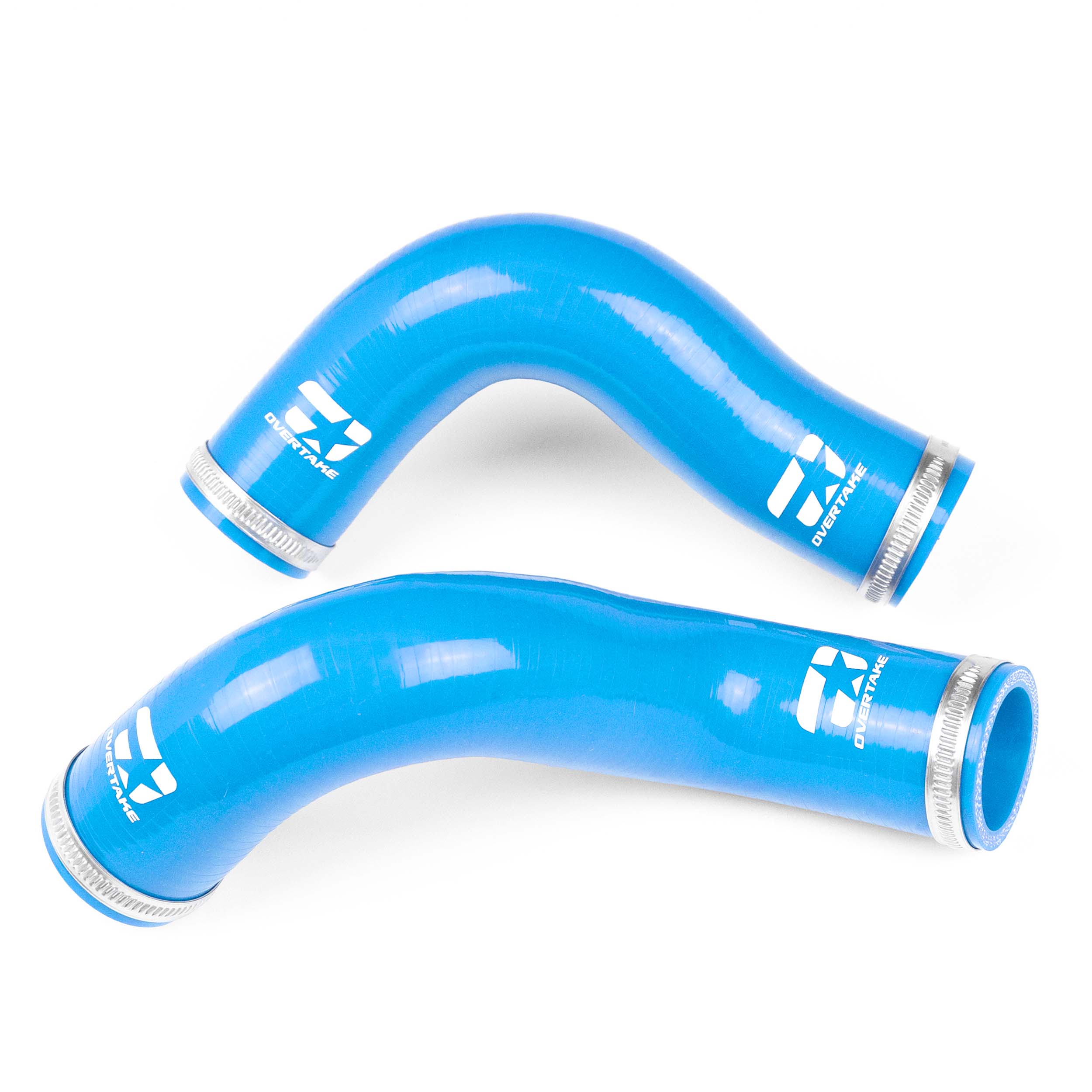 Overtake Radiator Hose Kit Blue Subaru 04-08 Forester XT 2004-2008 | A10128BLU