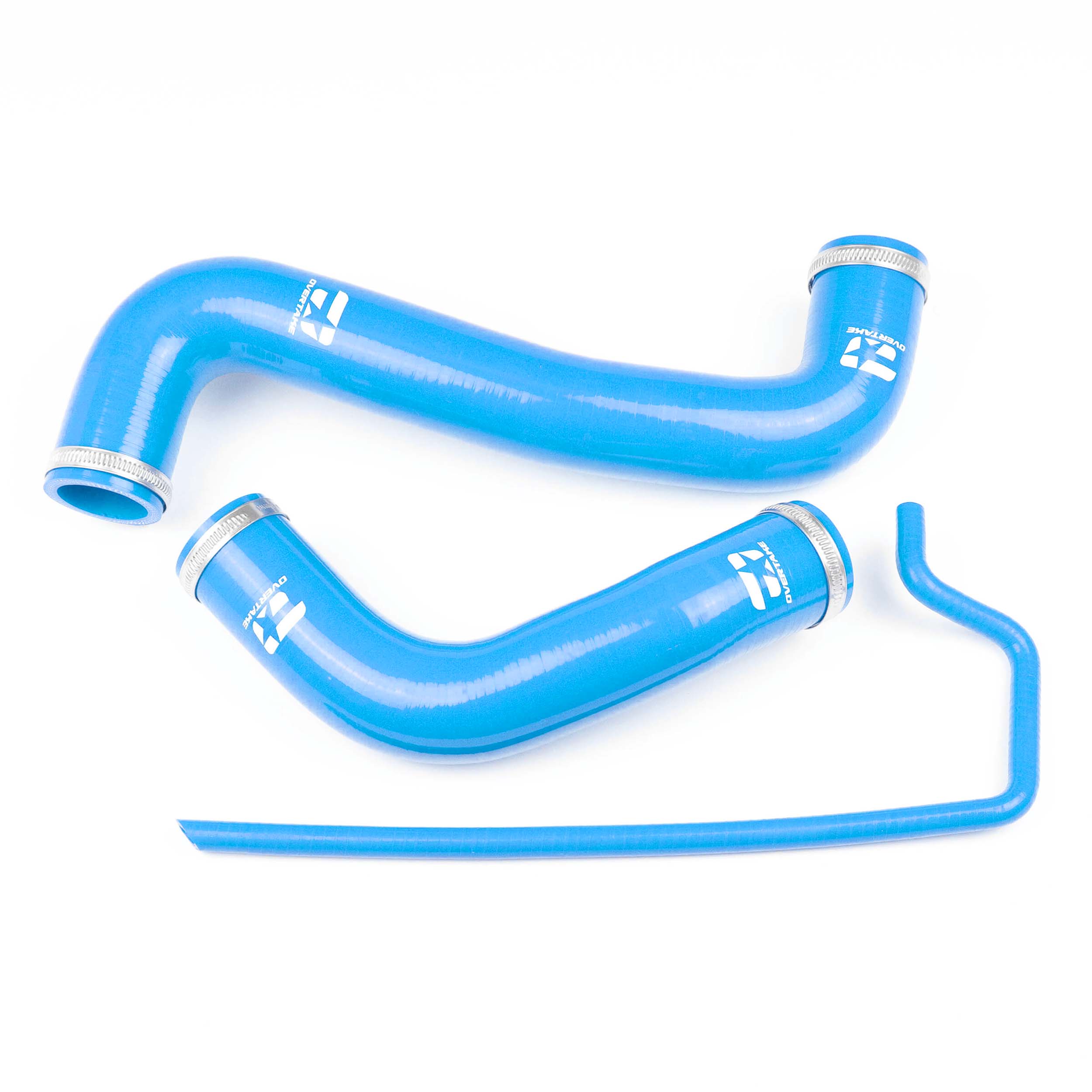 Overtake Radiator Hose Kit Blue Subaru WRX 08-14 / STI 08-21 / FXT 09-13 | A10127BLU