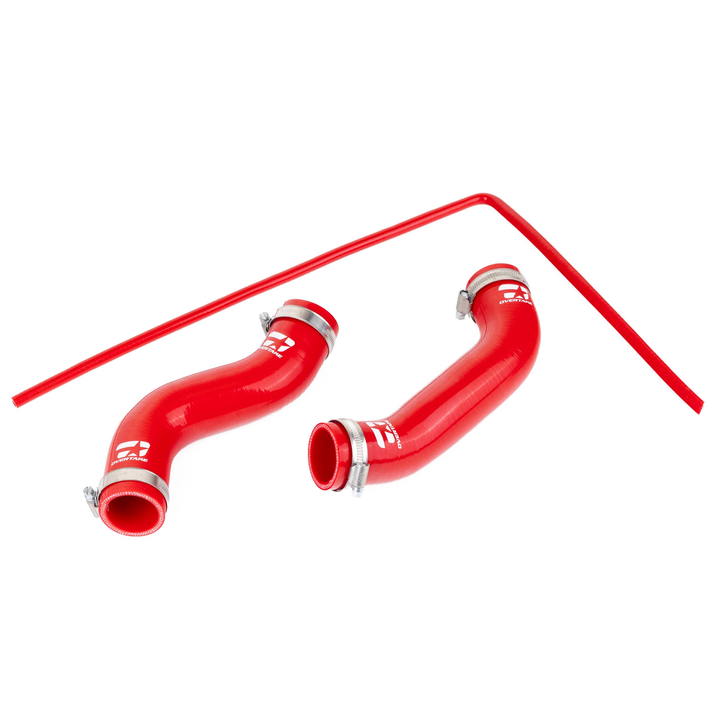 Overtake Radiator Hose Kit Red Subaru Impreza 1993-2001 | A10974RED