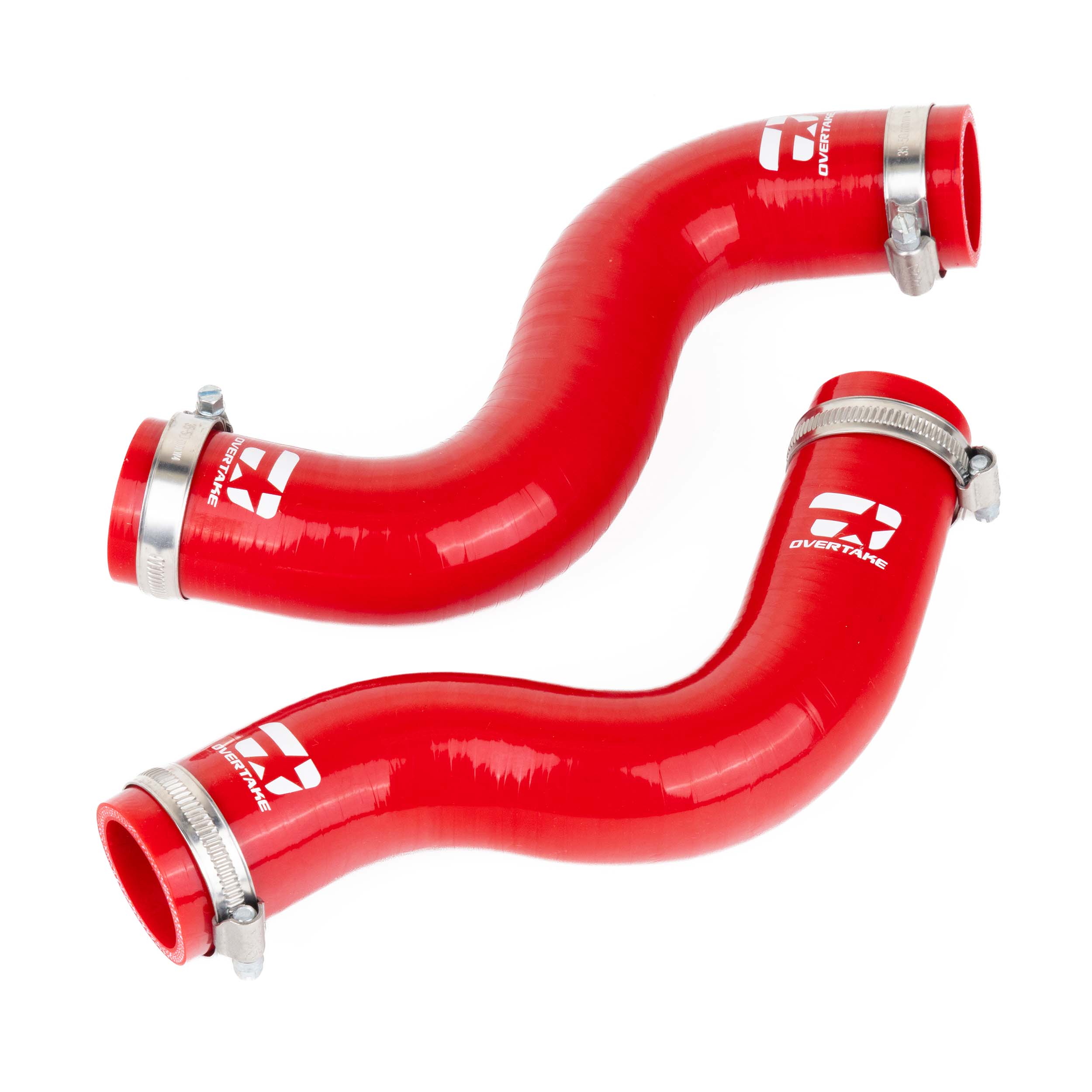 Overtake Radiator Hose Kit Red Subaru Impreza 2024-2026 | A10987RED
