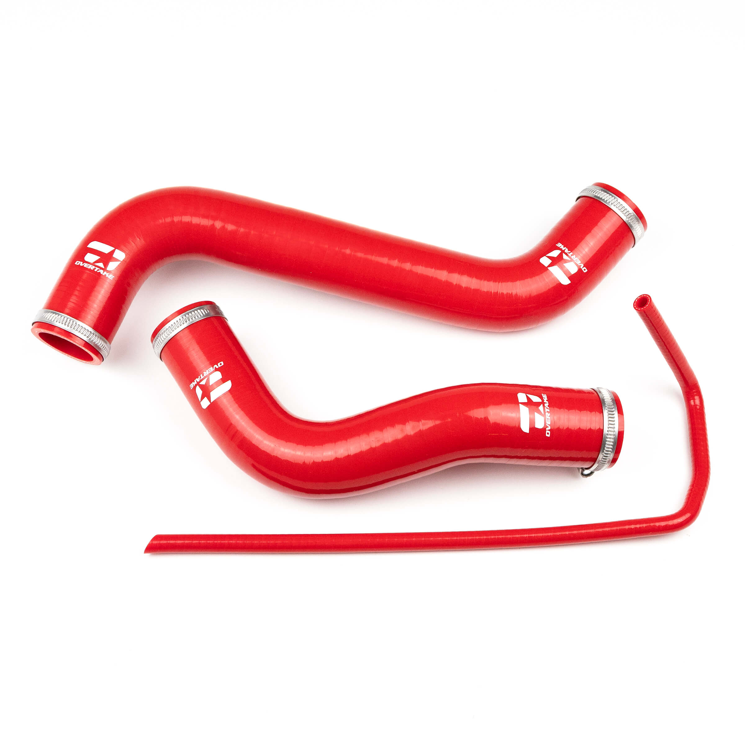 Overtake Radiator Hose Kit Red Subaru WRX 2022-2026 | A10260RED