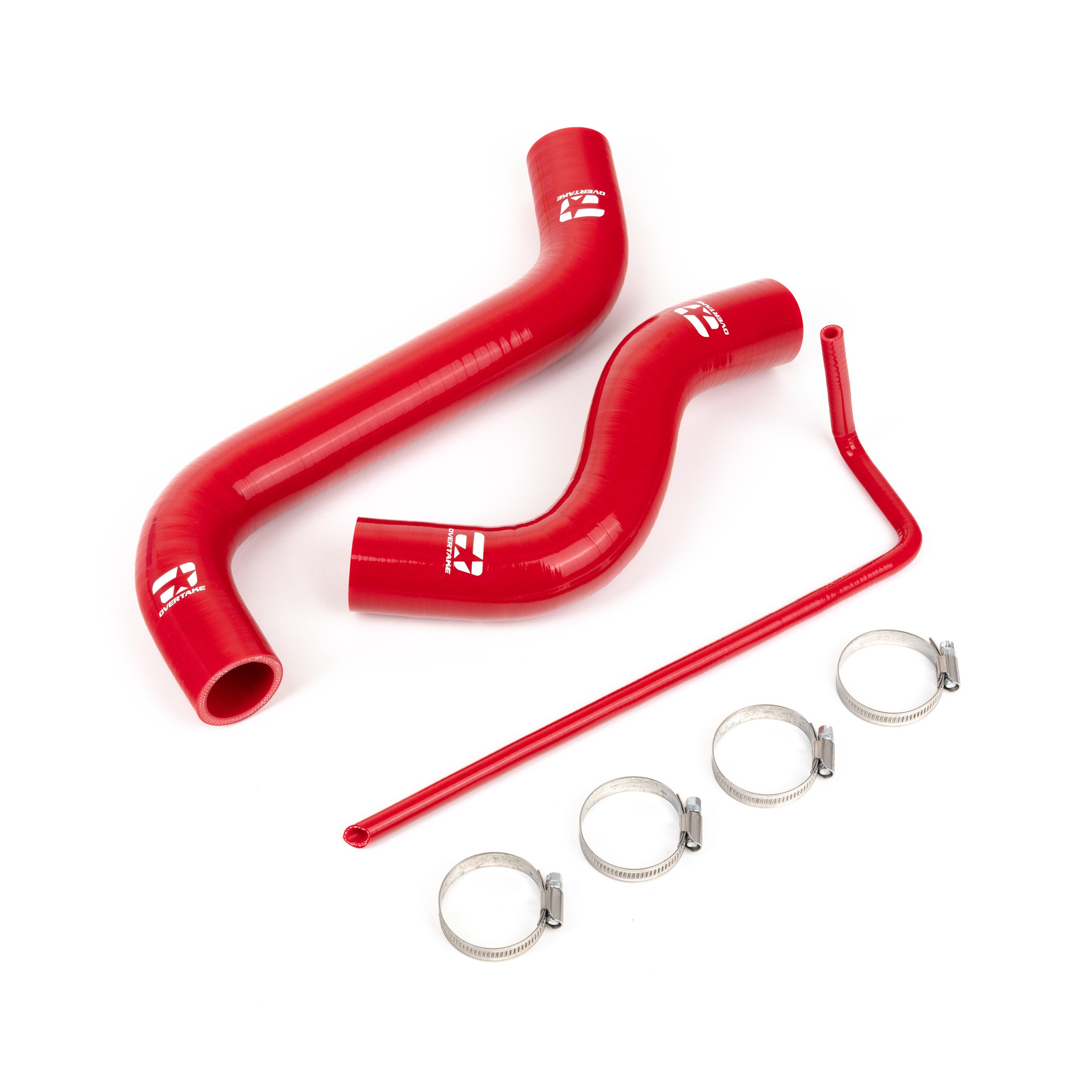 Overtake Radiator Hose Kit - Subaru 2020+ Legacy XT / Outback XT - Red | A10661RED