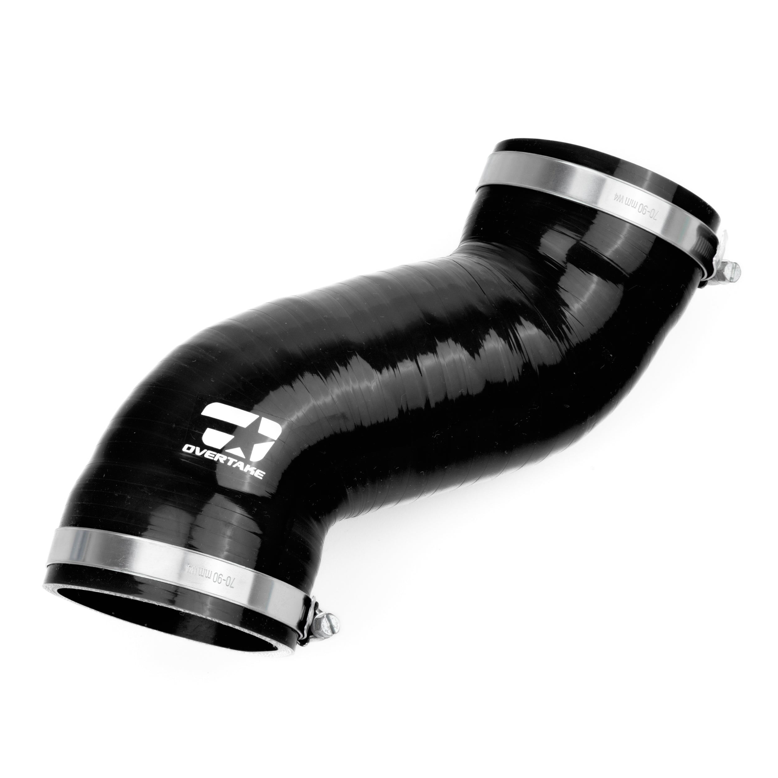 Overtake Silicone Post MAF Hose Kit Black Subaru WRX 08-14 / STI 08-21 / Forester XT 09-13 / Legacy GT 05-09 | A10587BLK