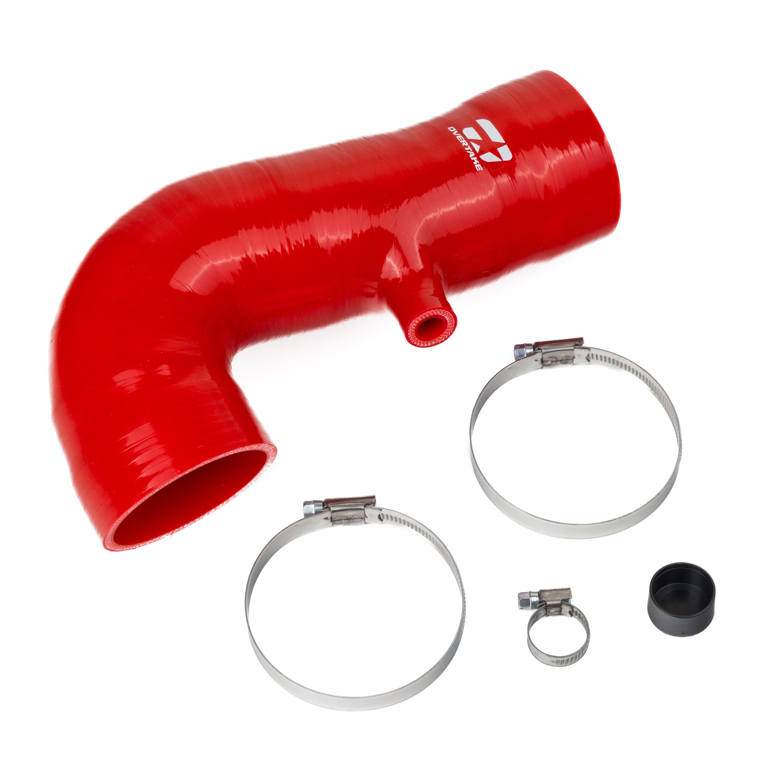 Overtake Silicone Post MAF Intake Hose Kit Red Subaru BRZ 13-20 / Toyota 86 17-20 / Scion FR-S 13-16 | A10681RED