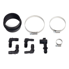 Overtake Silicone Turbo Inlet Hose Black Subaru WRX 2002-2007 / STI 2004-2021 | A10222BLK