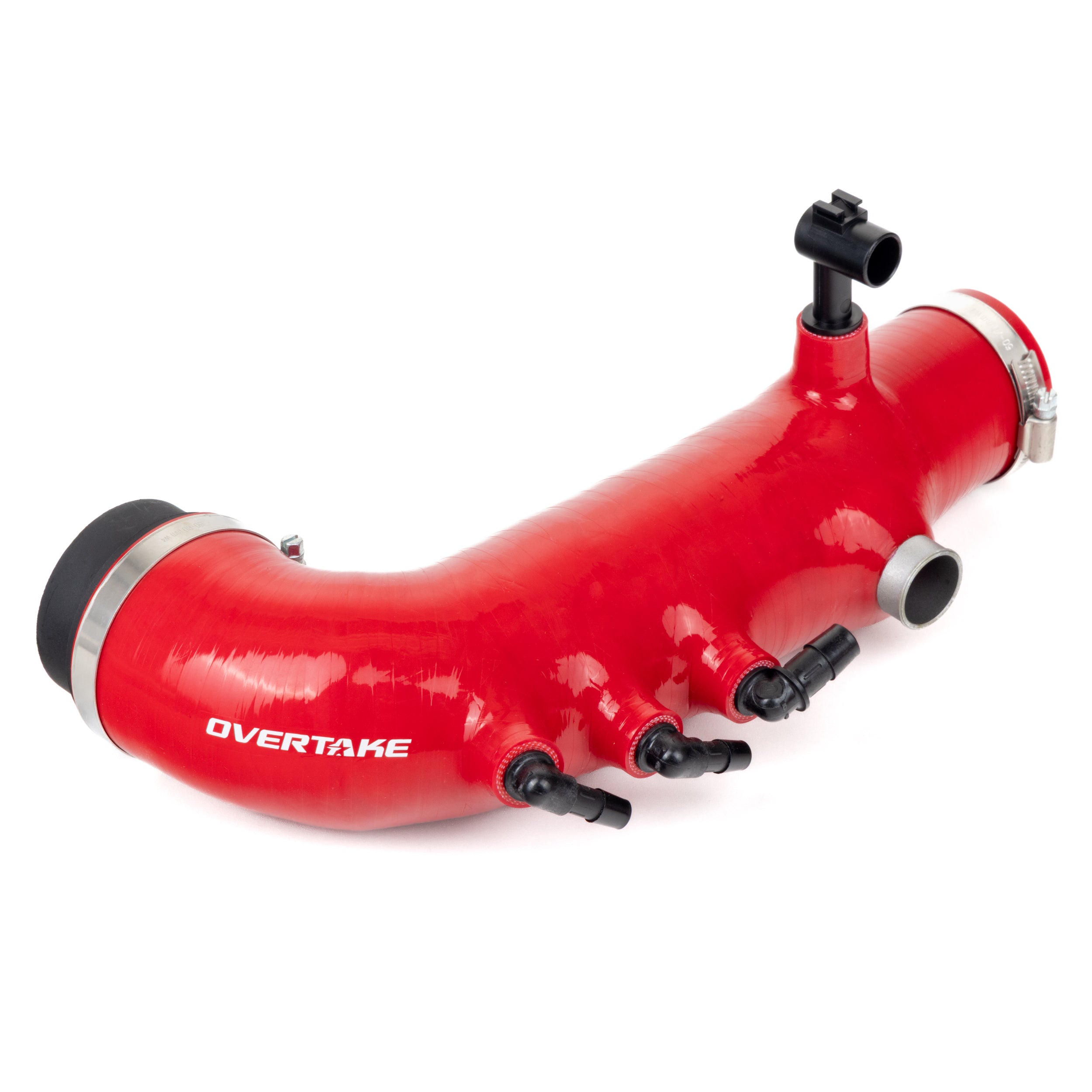 Overtake Silicone Turbo Inlet Hose Red Subaru WRX 08-14 / Legacy GT/Outback XT 05-09 / Forester XT 09-13 | A10221RED