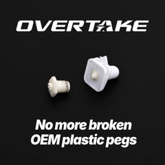 Overtake Stainless Steel Tail Light Pegs Subaru WRX 22-25 | A10403