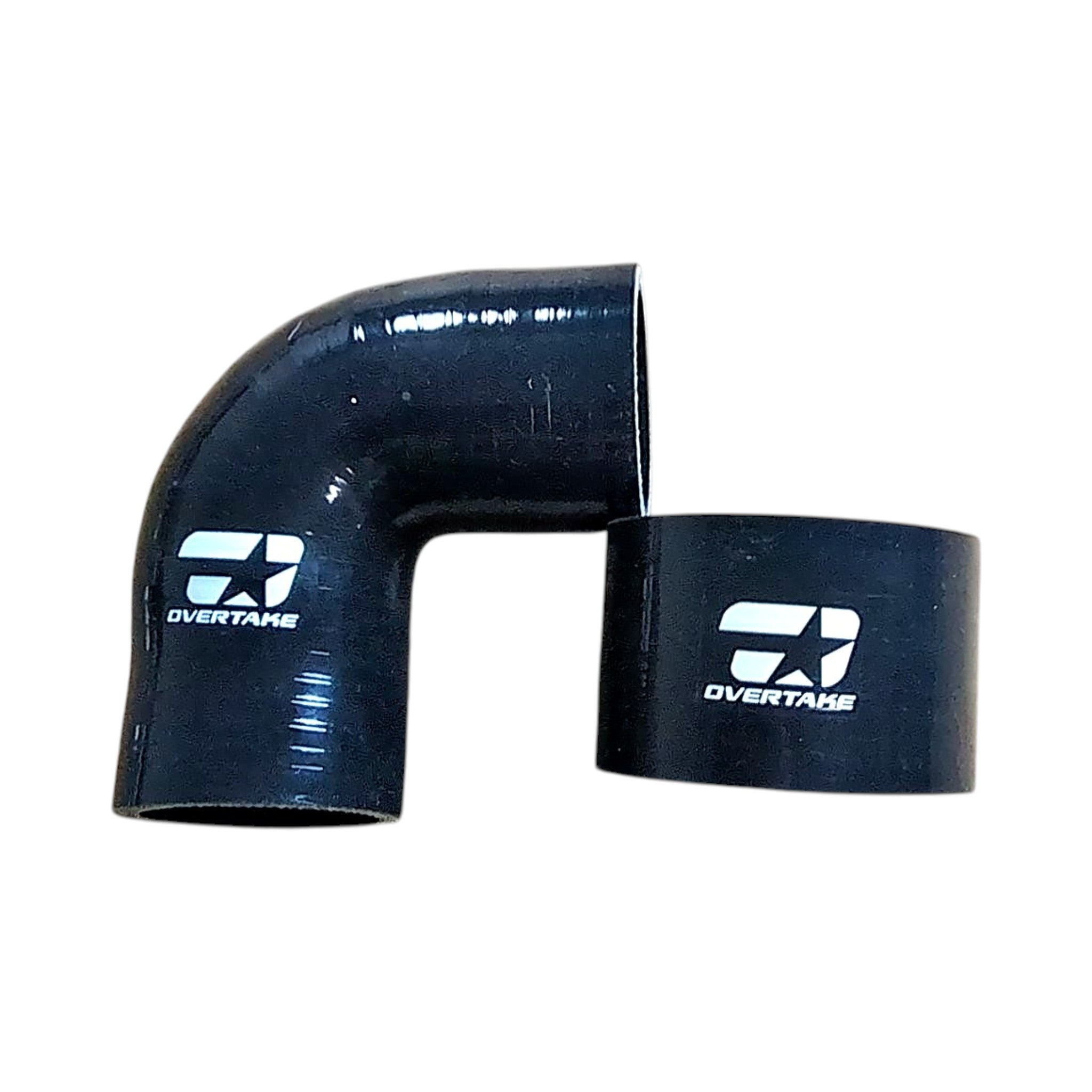 Overtake TMIC Silicone Coupler Kit w/ STi Style TMIC Black WRX 02-07 / STI 04-21 / Forester XT 04-08 | A10131BLK